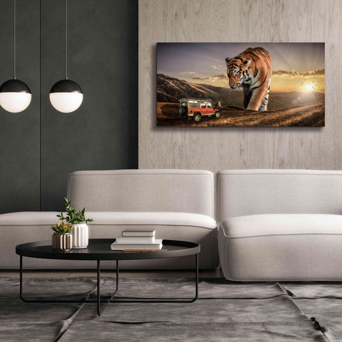Image of 'Hunters' by Alan, Giclee Canvas Wall Art,60x30