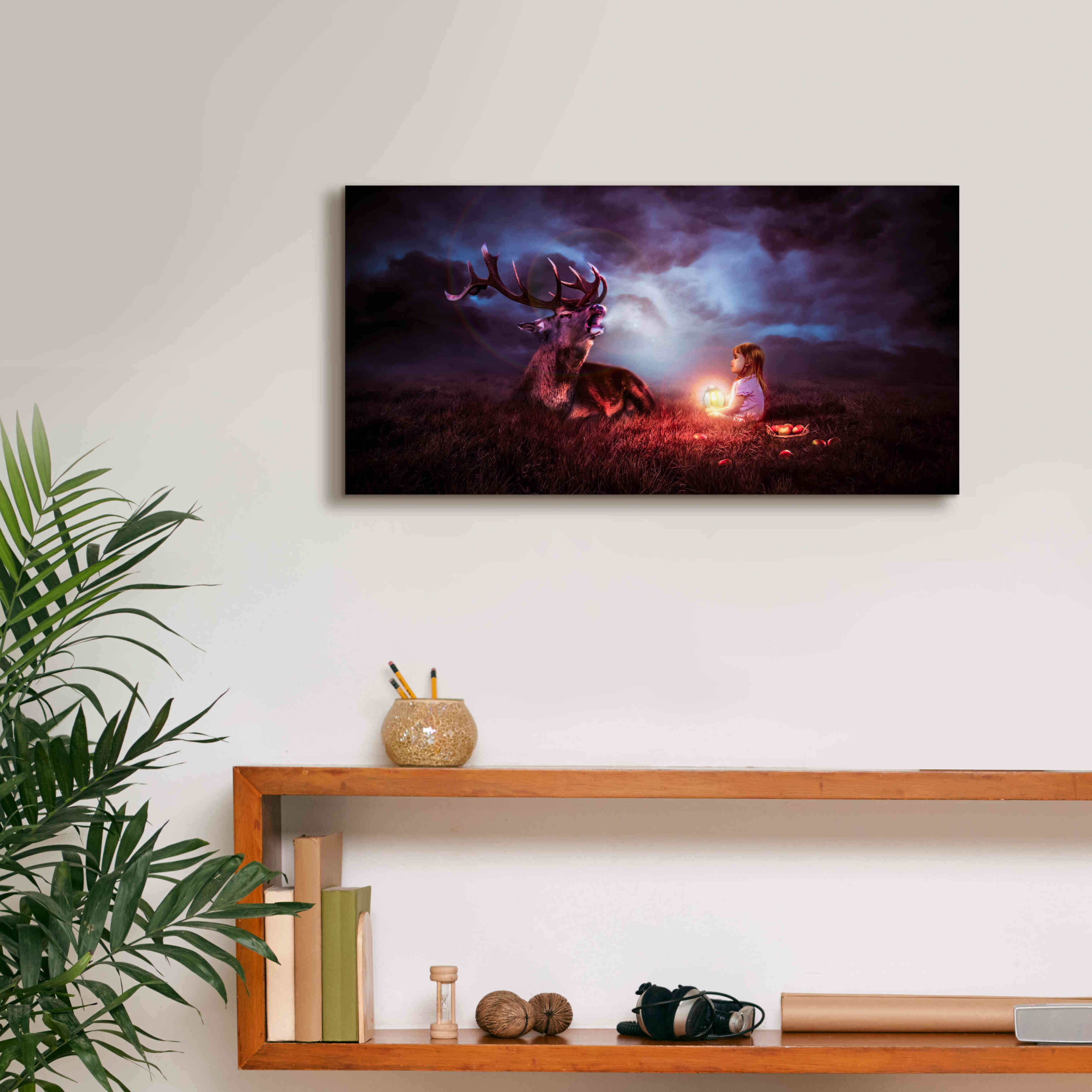 'Call of the Wild' by Alan, Giclee Canvas Wall Art,24x12