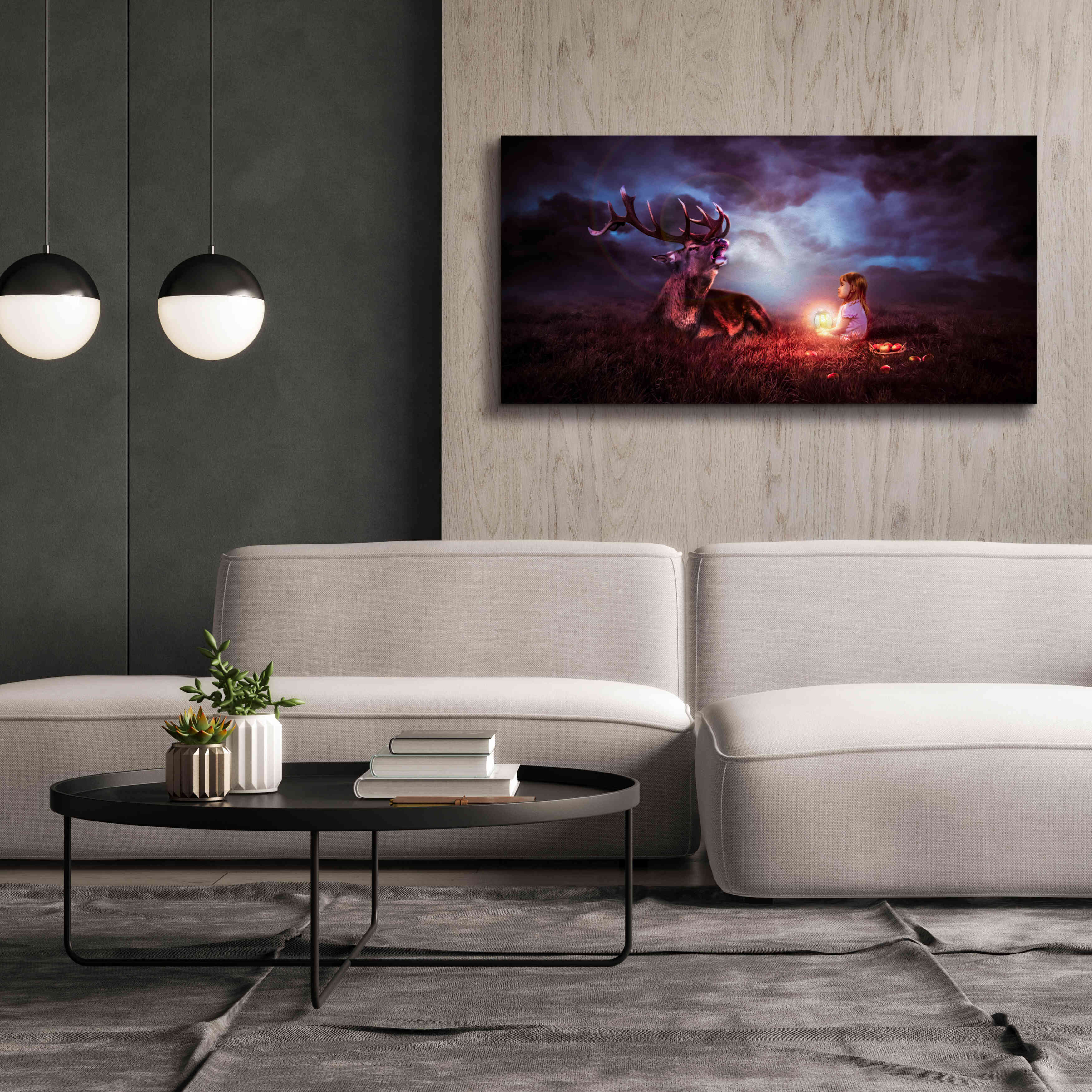 'Call of the Wild' by Alan, Giclee Canvas Wall Art,60x30