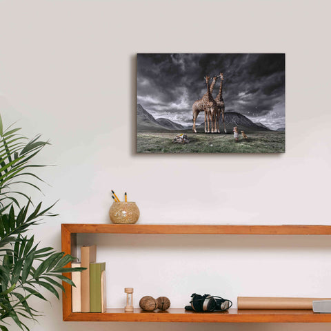 Image of 'Long Neck Scotland' by Alan, Giclee Canvas Wall Art,18x12