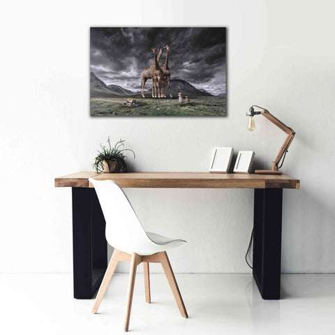Image of 'Long Neck Scotland' by Alan, Giclee Canvas Wall Art,40x26
