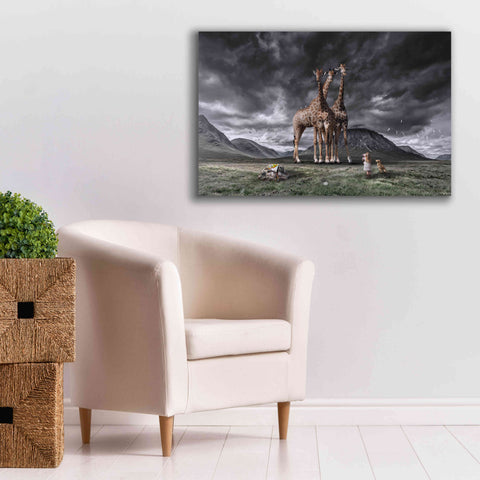 Image of 'Long Neck Scotland' by Alan, Giclee Canvas Wall Art,40x26