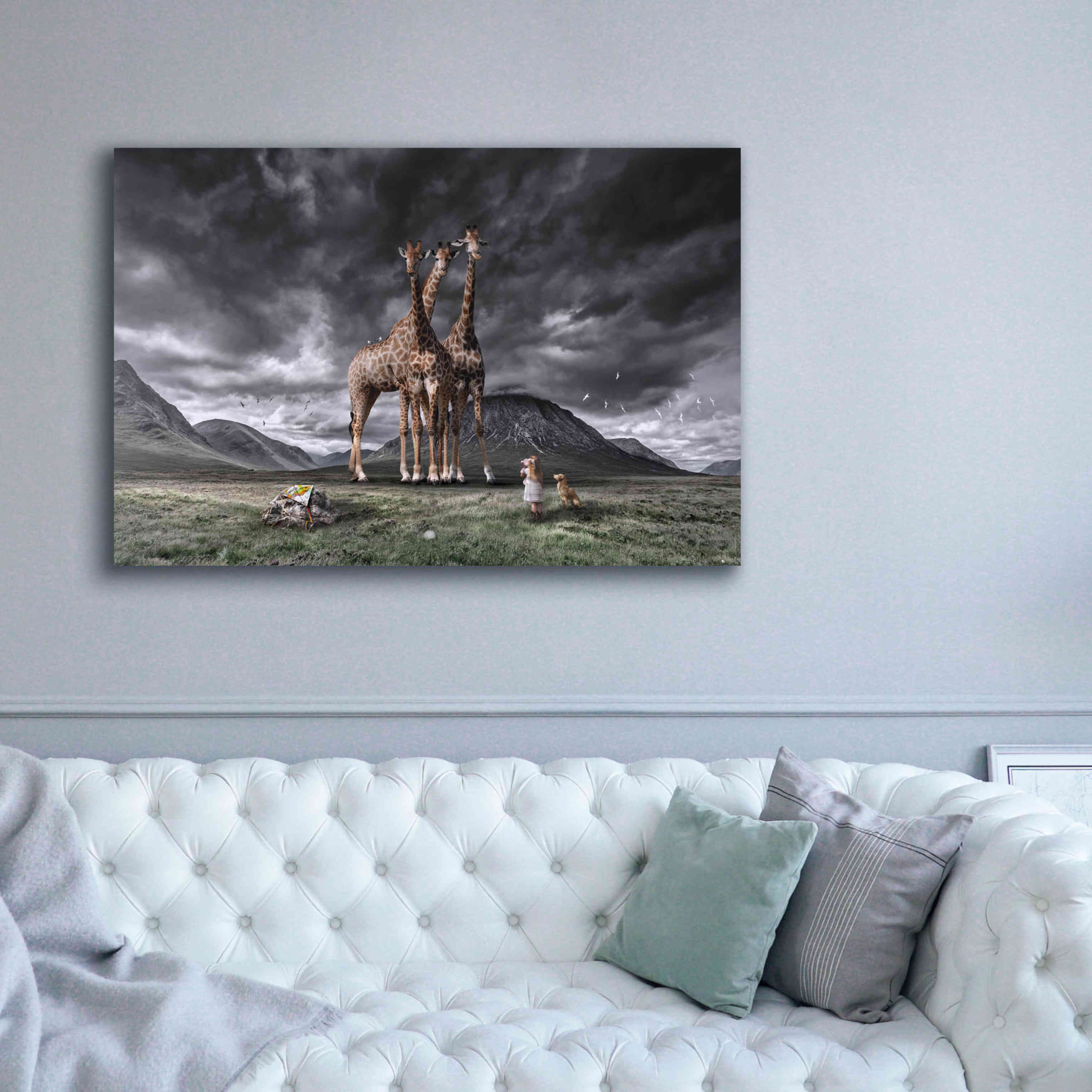 'Long Neck Scotland' by Alan, Giclee Canvas Wall Art,60x40