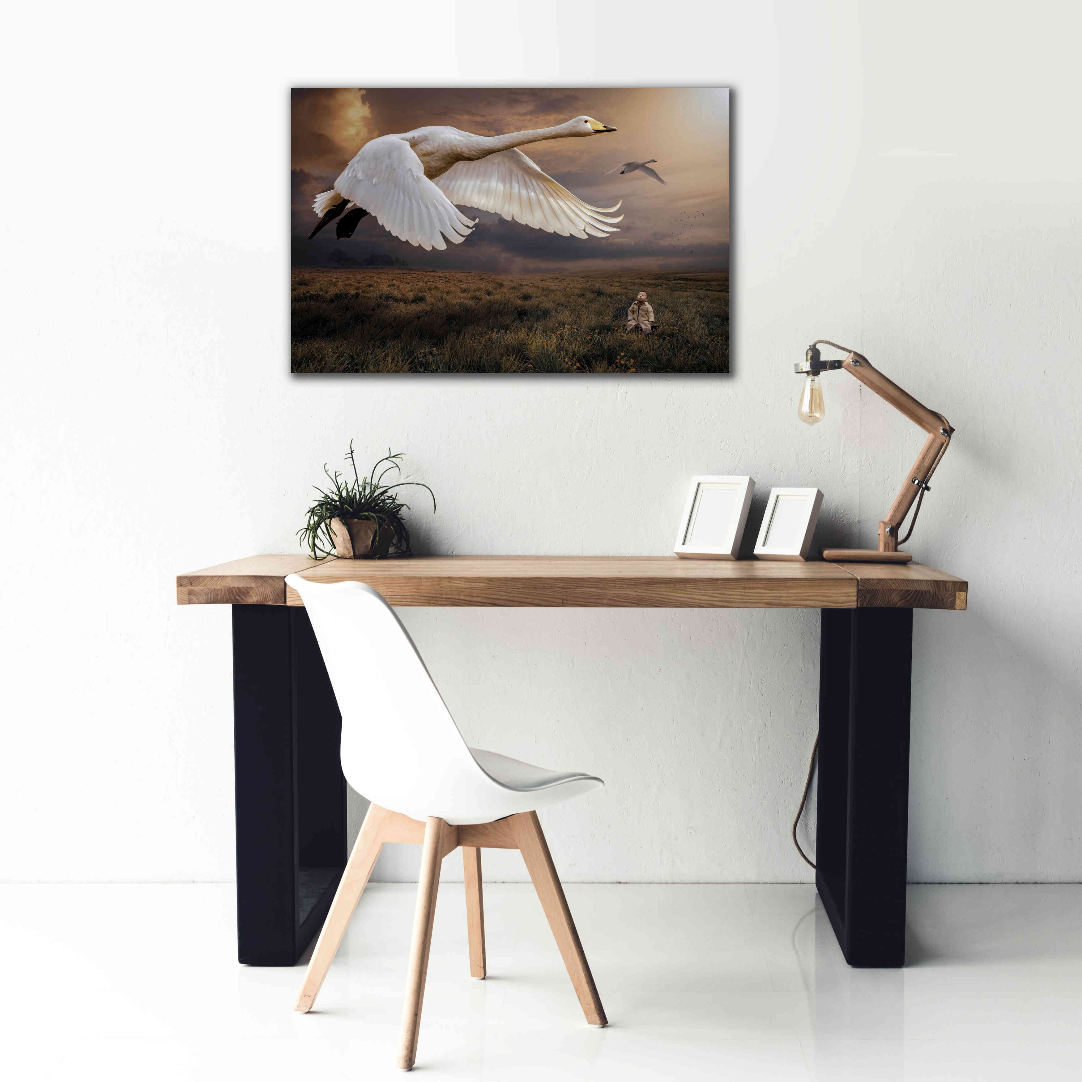 'Take Flight' by Alan, Giclee Canvas Wall Art,40x26