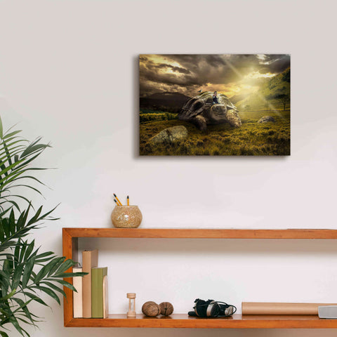 Image of 'Onward' by Alan, Giclee Canvas Wall Art,18x12