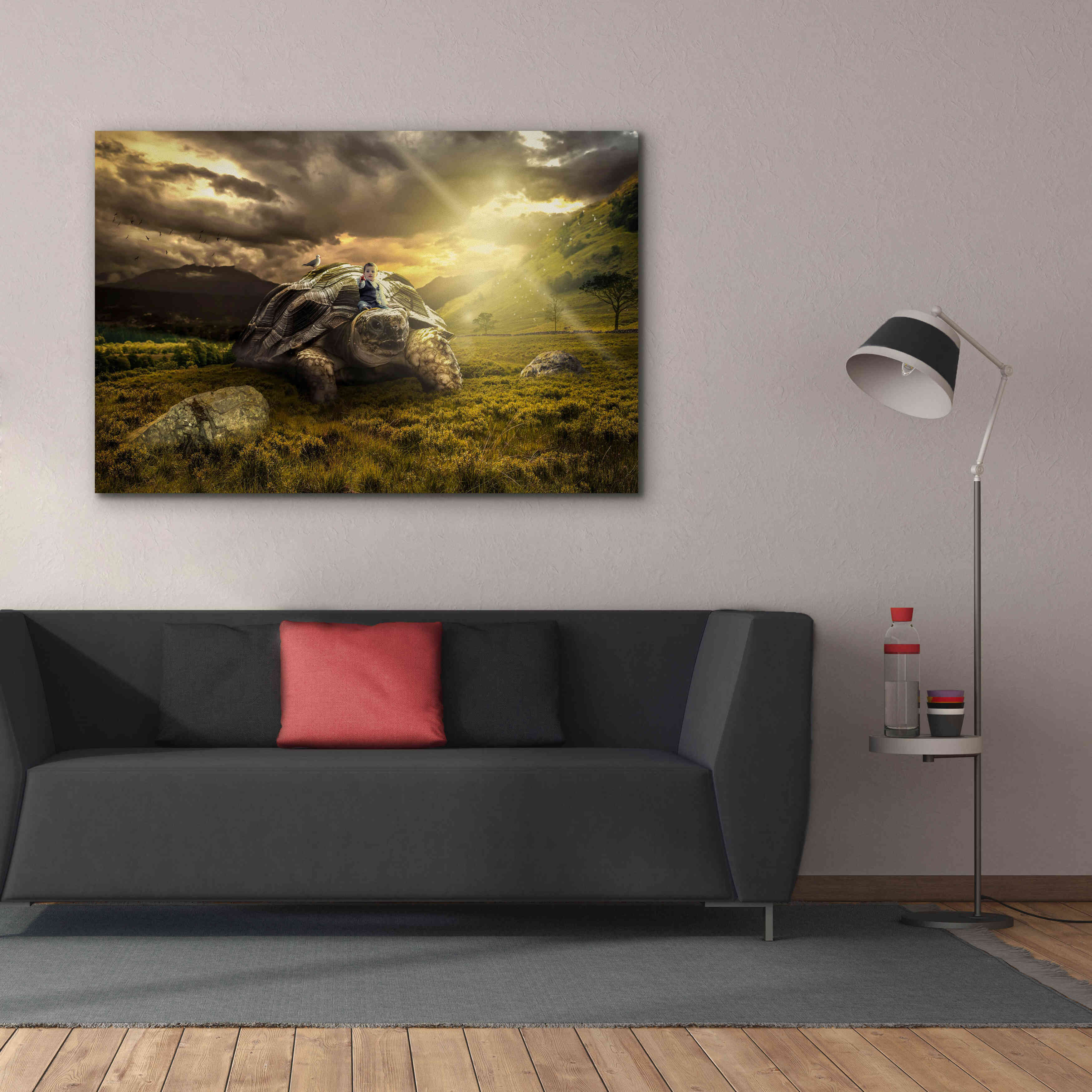 'Onward' by Alan, Giclee Canvas Wall Art,60x40