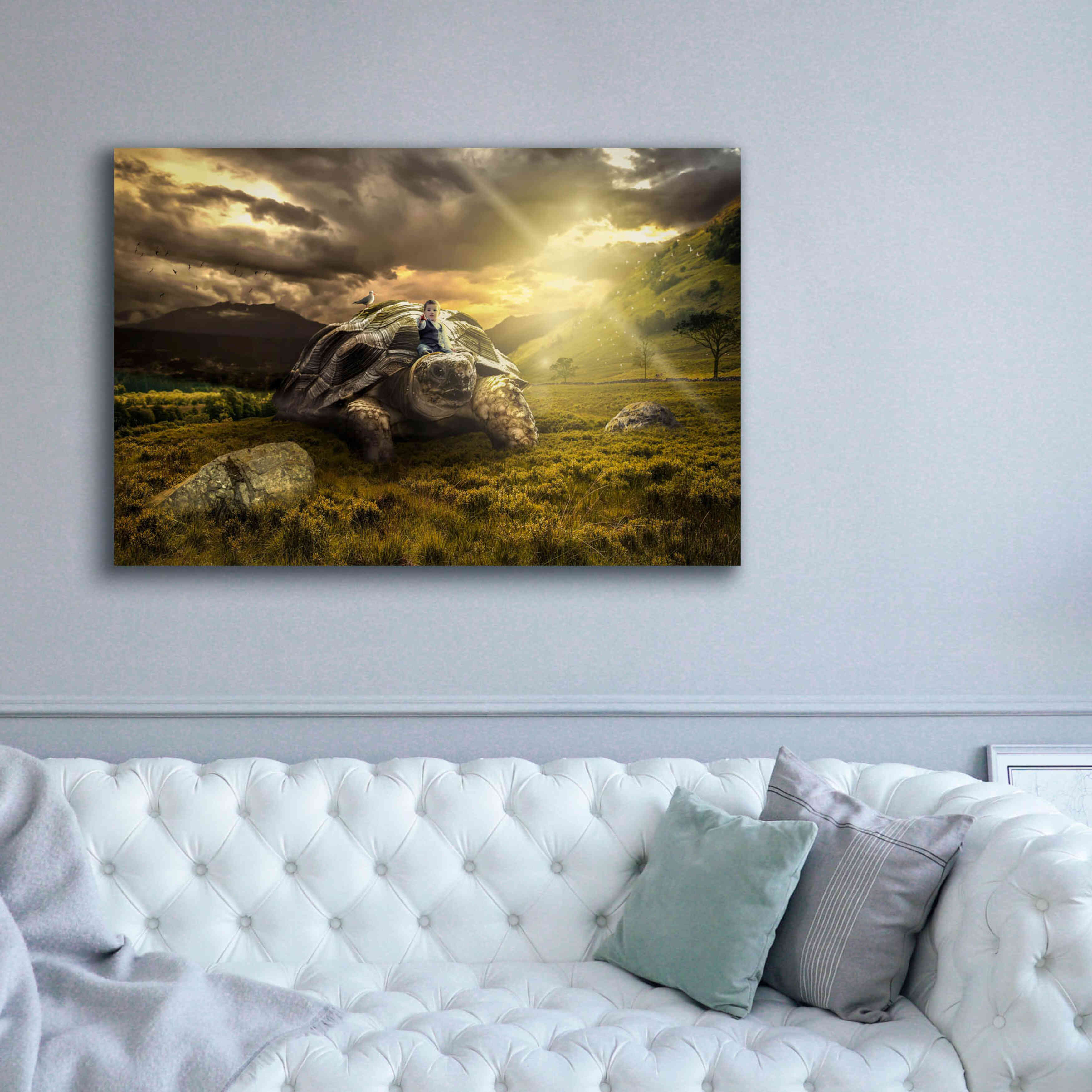 'Onward' by Alan, Giclee Canvas Wall Art,60x40