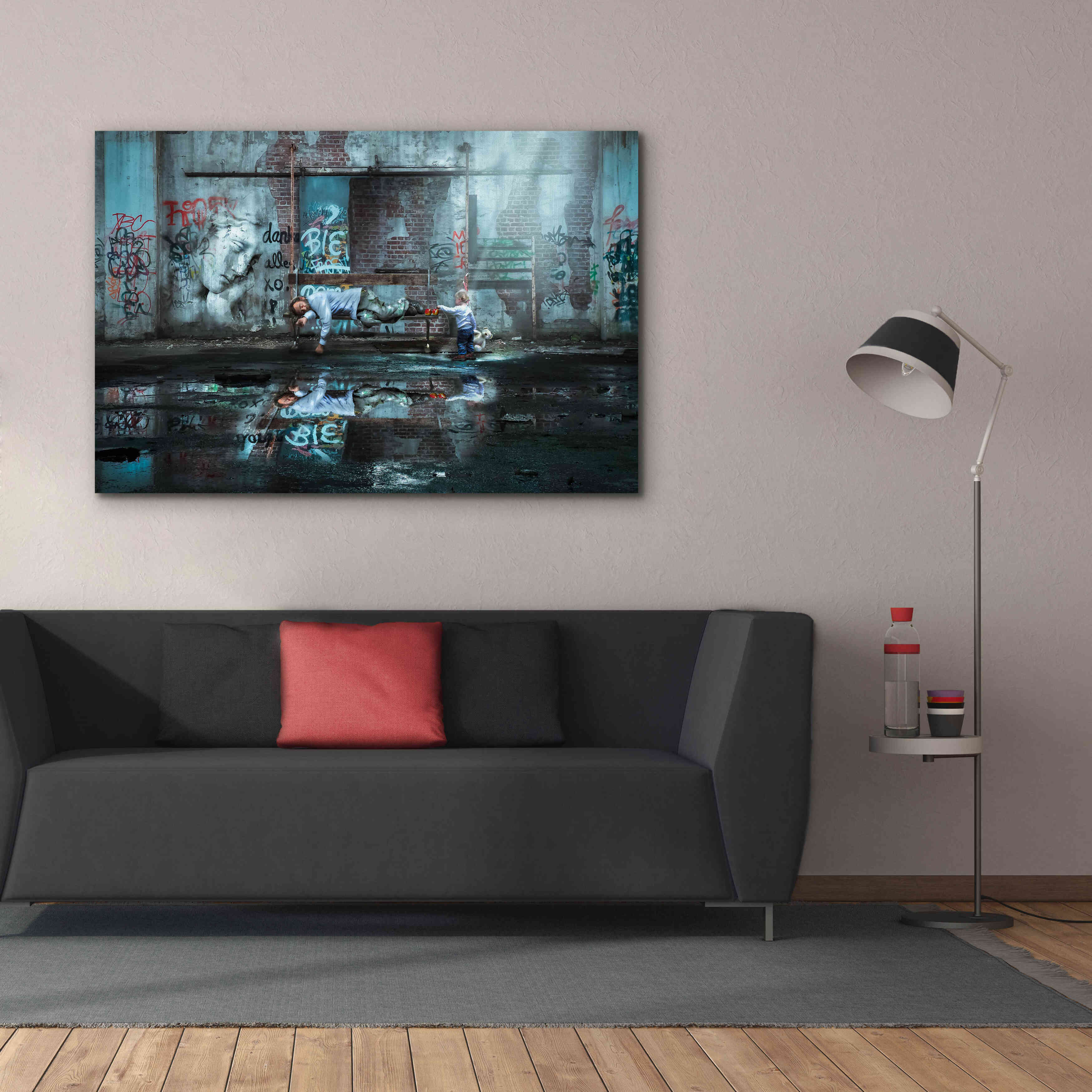 'Care to Share' by Alan, Giclee Canvas Wall Art,60x40