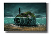'Capturing Fish' by Alan, Giclee Canvas Wall Art