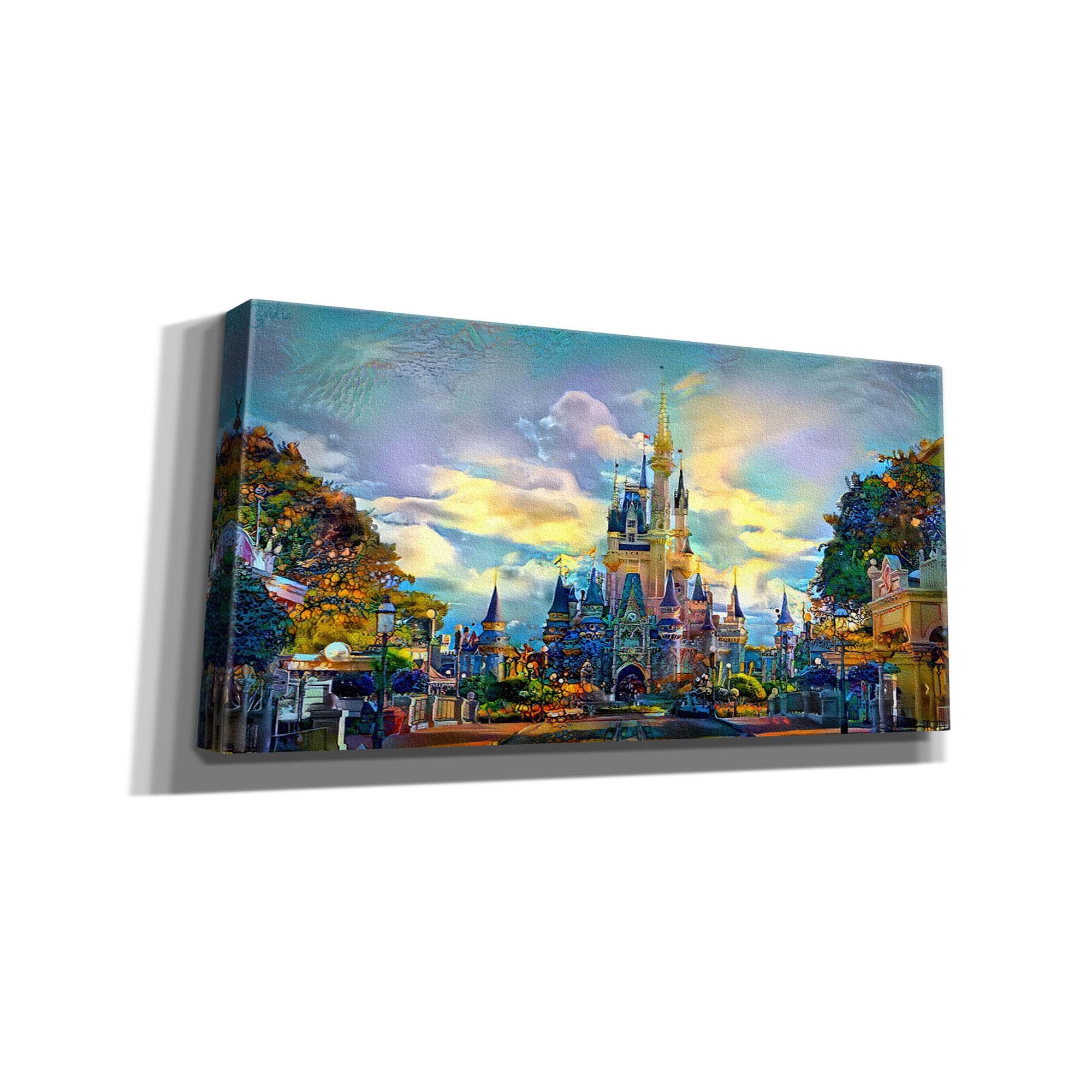'Orlando Florida United States Castle' by Pedro Gavidia, Canvas Wall Art