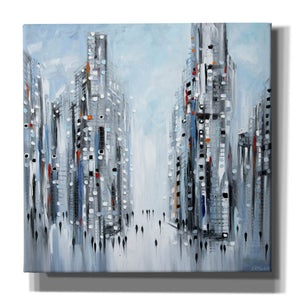 'Jam City' by Ekaterina Ermilkina, Canvas Wall Art