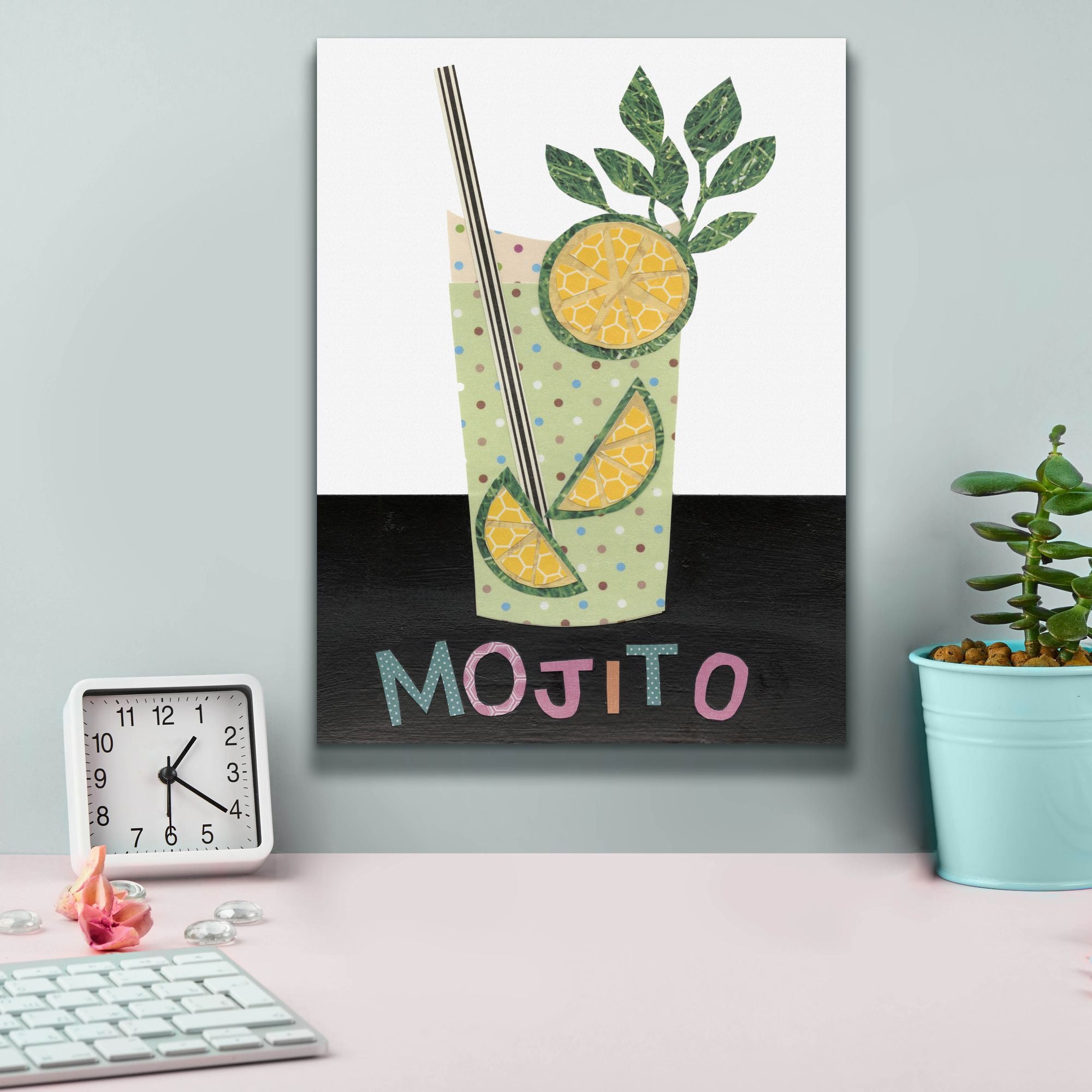 'Mix Me a Drink I' by Regina Moore, Canvas Wall Art,12 x 16