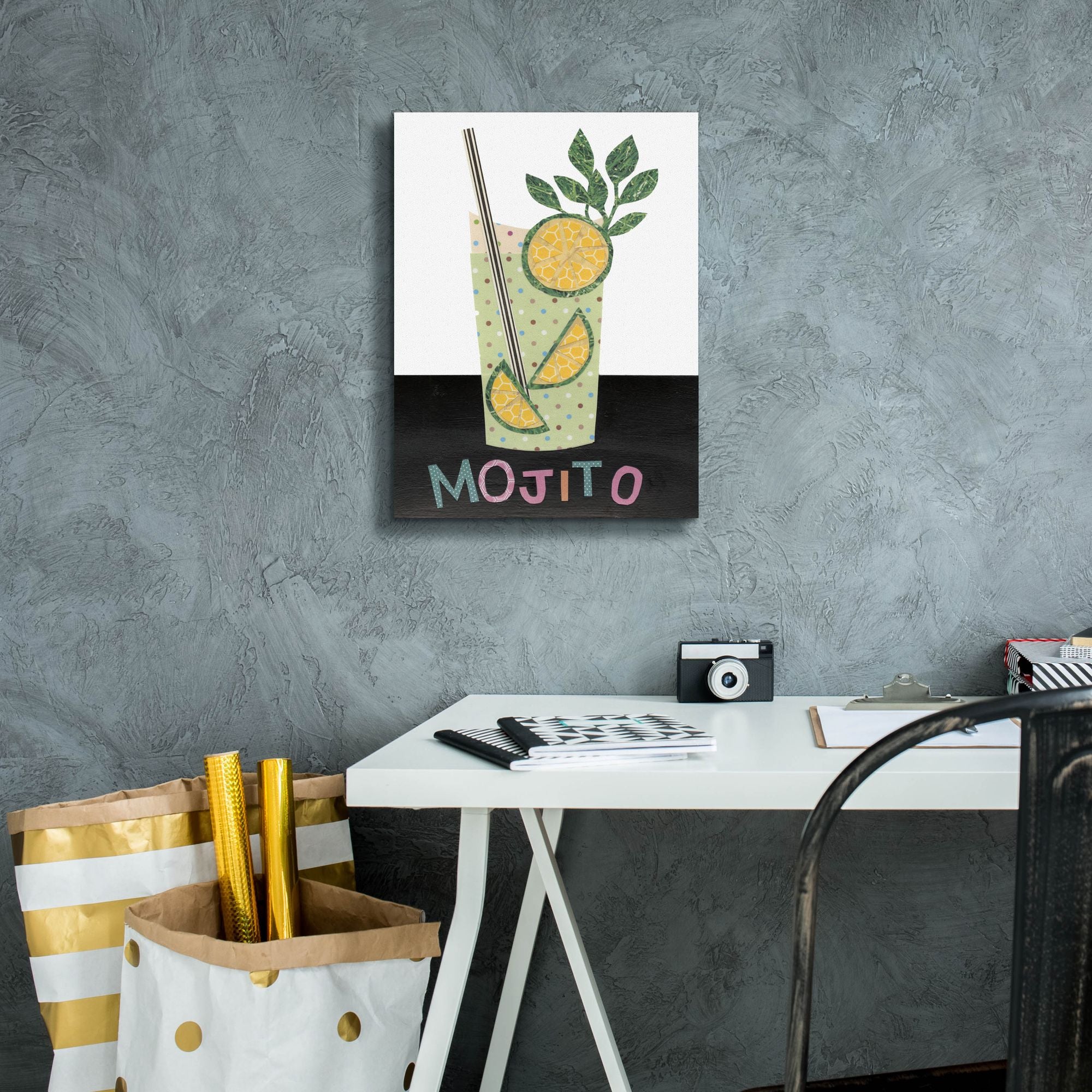 'Mix Me a Drink I' by Regina Moore, Canvas Wall Art,12 x 16