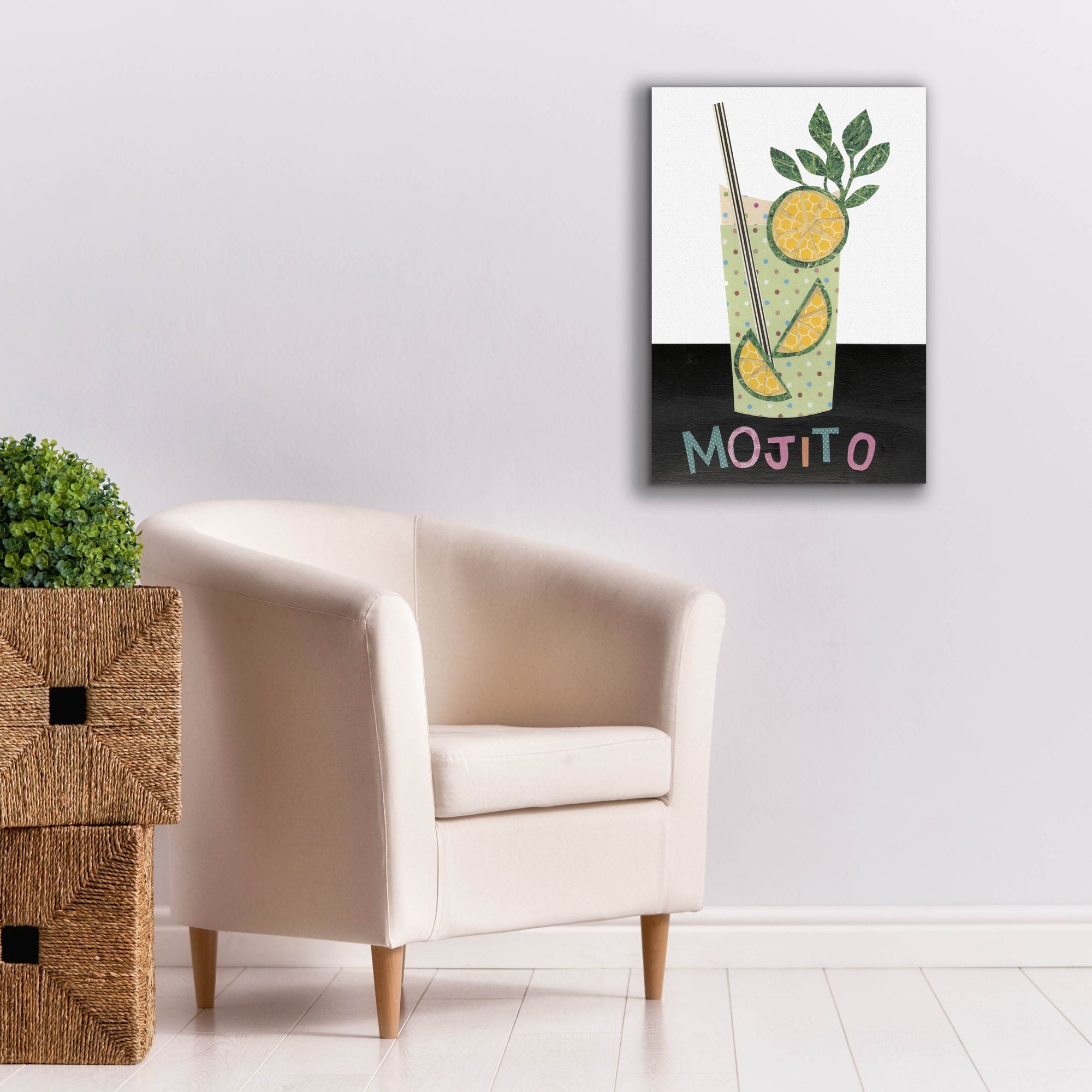'Mix Me a Drink I' by Regina Moore, Canvas Wall Art,18 x 26