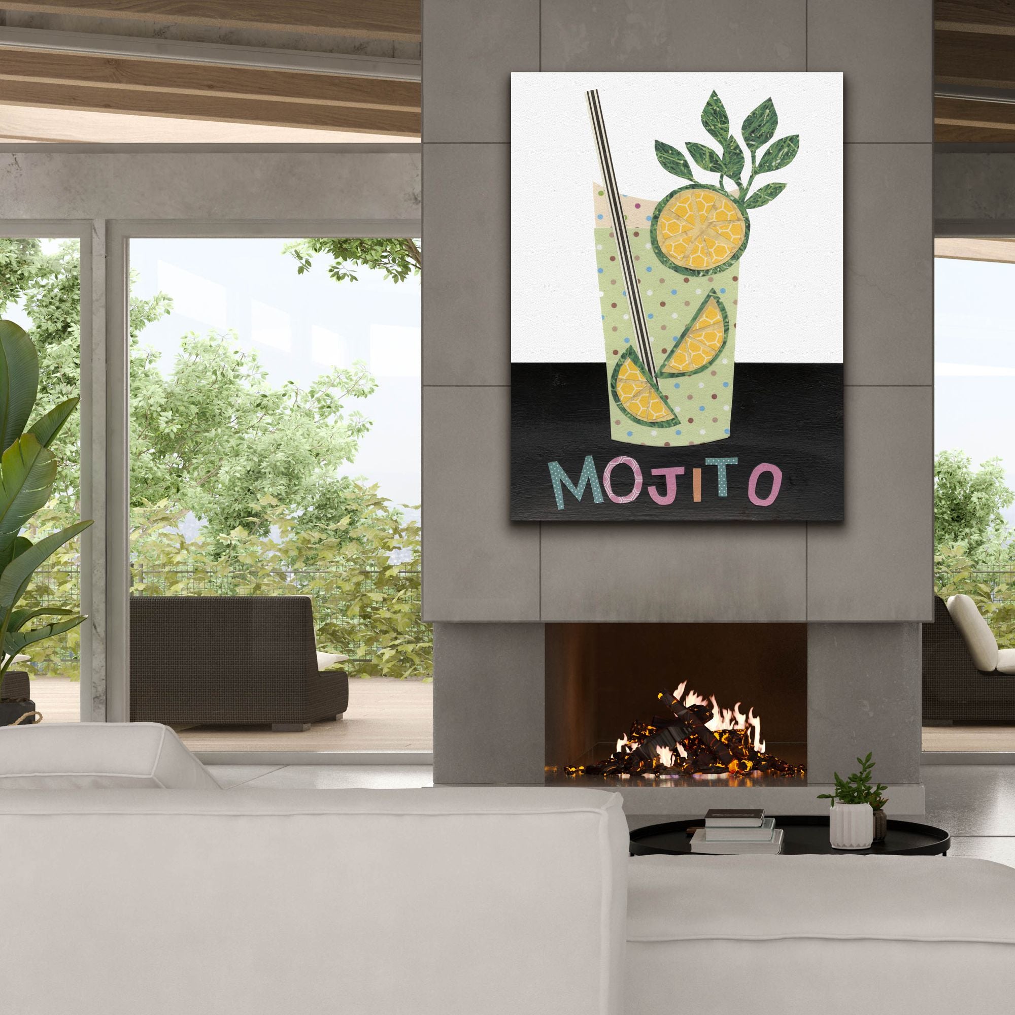 'Mix Me a Drink I' by Regina Moore, Canvas Wall Art,40x54