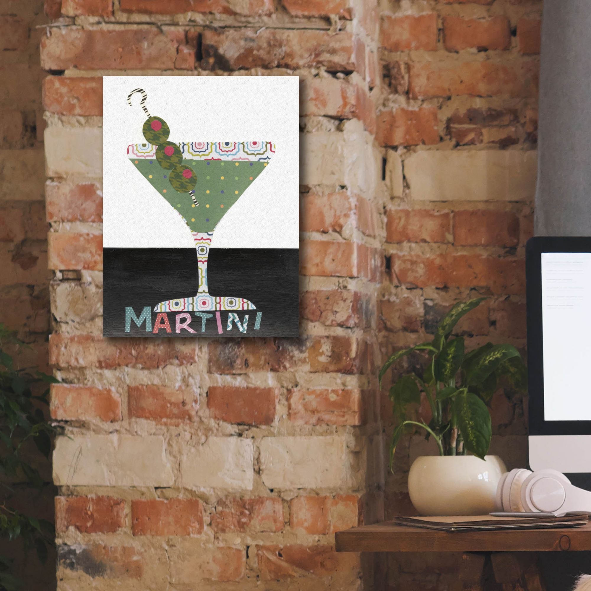 'Mix Me a Drink II' by Regina Moore, Canvas Wall Art,12 x 16