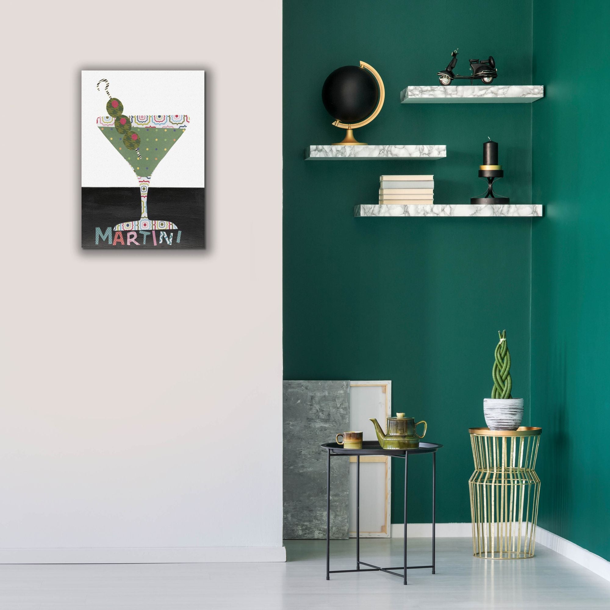 'Mix Me a Drink II' by Regina Moore, Canvas Wall Art,18 x 26