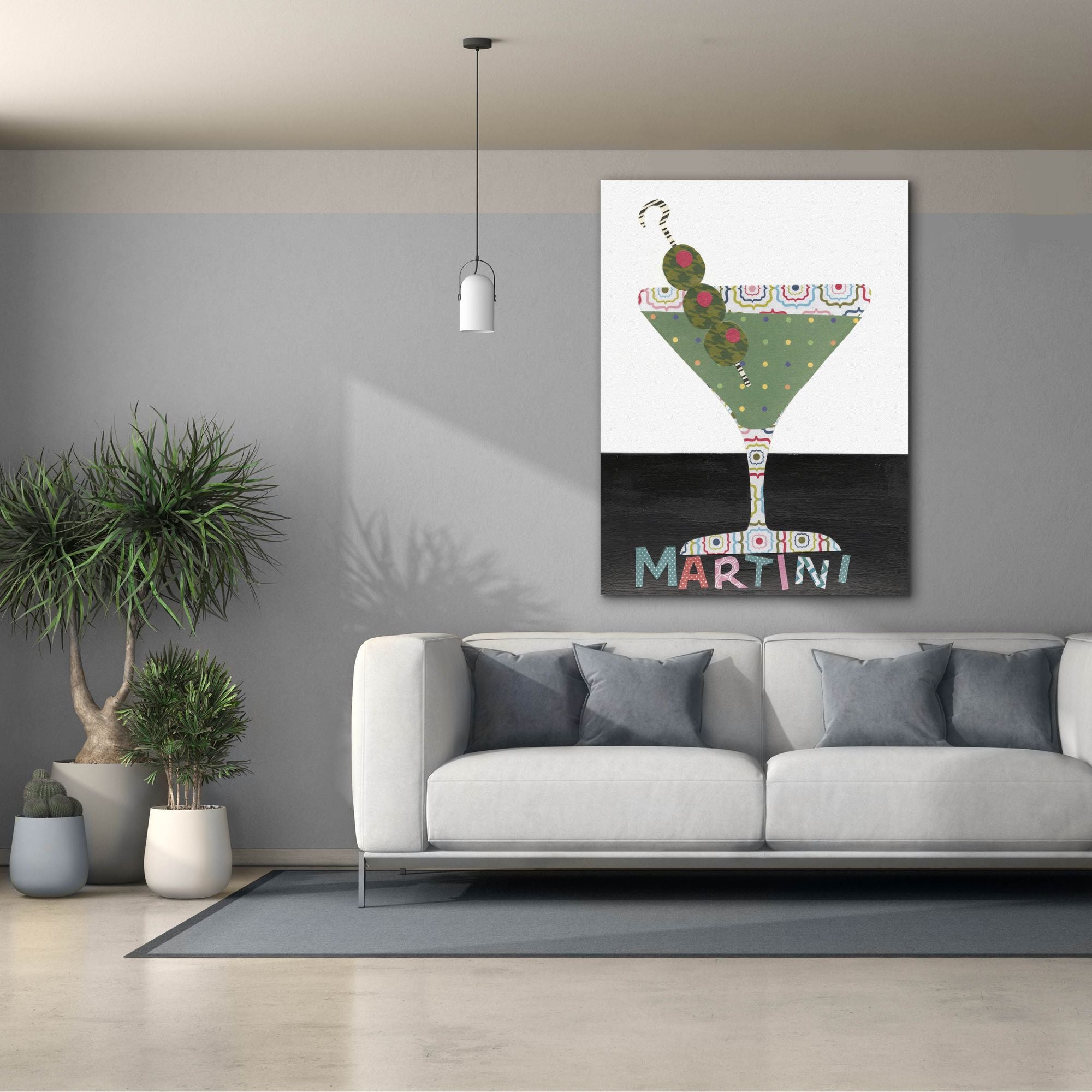 'Mix Me a Drink II' by Regina Moore, Canvas Wall Art,40x54