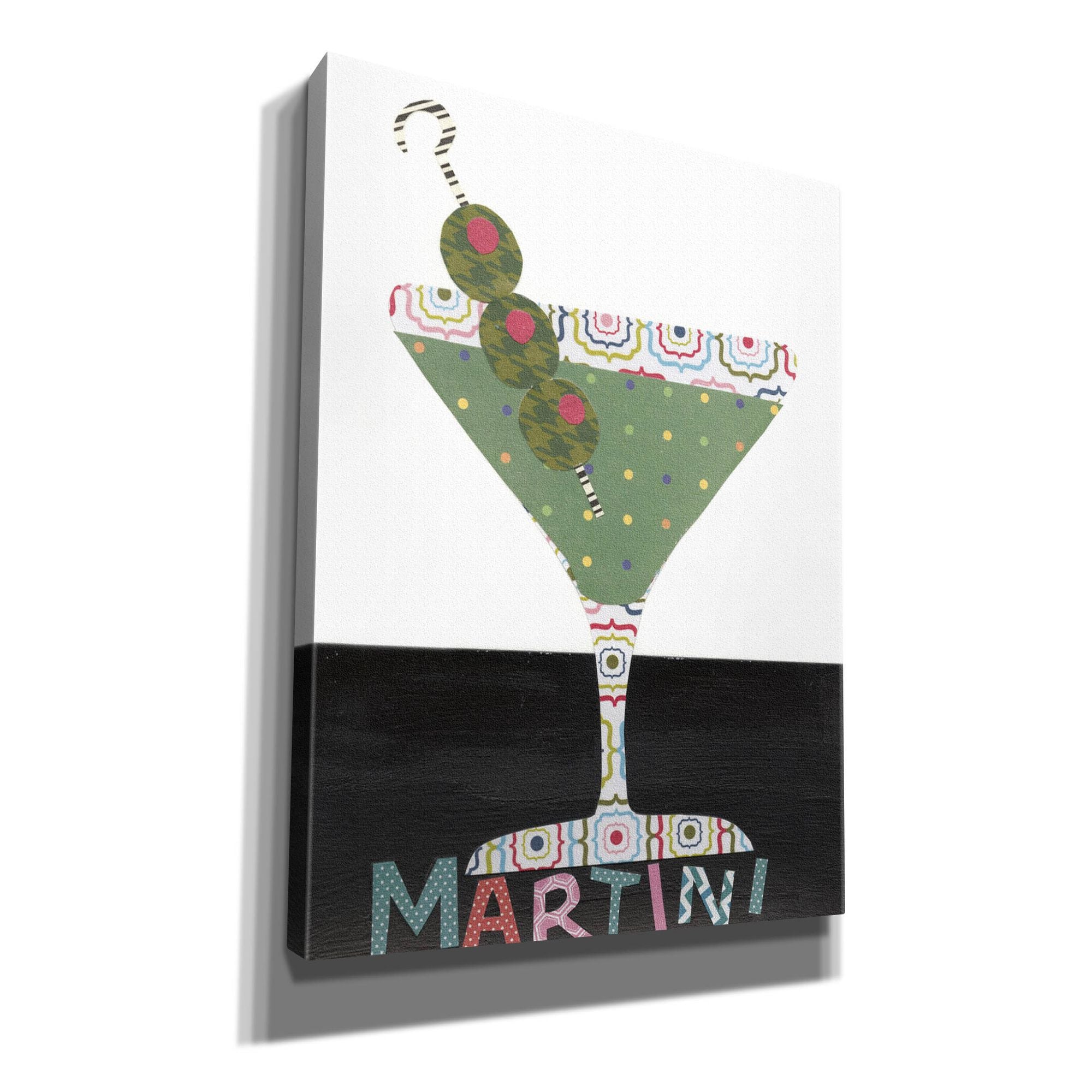 'Mix Me a Drink II' by Regina Moore, Canvas Wall Art