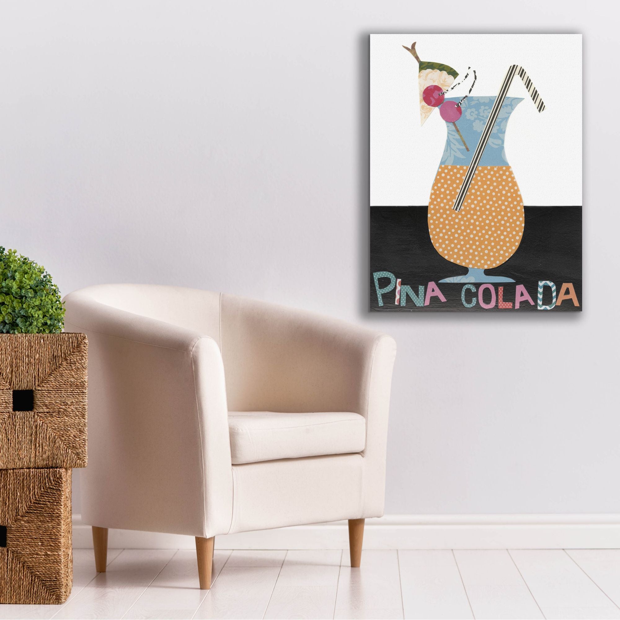 'Mix Me a Drink VI' by Regina Moore, Canvas Wall Art,26 x 34