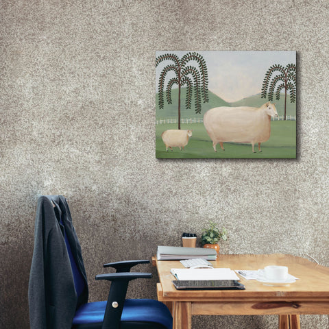 Image of 'Folk Farm I' by Regina Moore, Canvas Wall Art,34 x 26