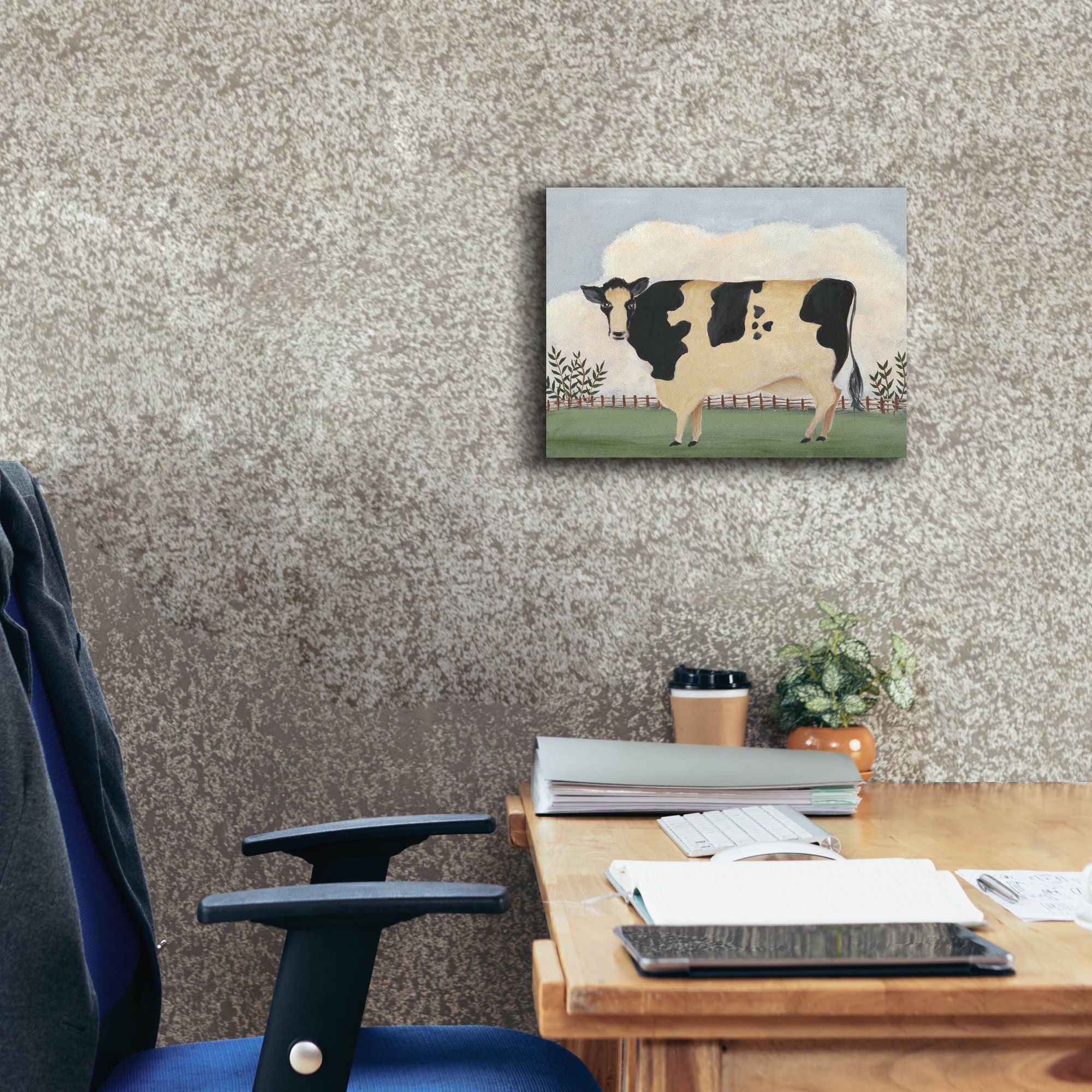 'Folk Farm II' by Regina Moore, Canvas Wall Art,16 x 12