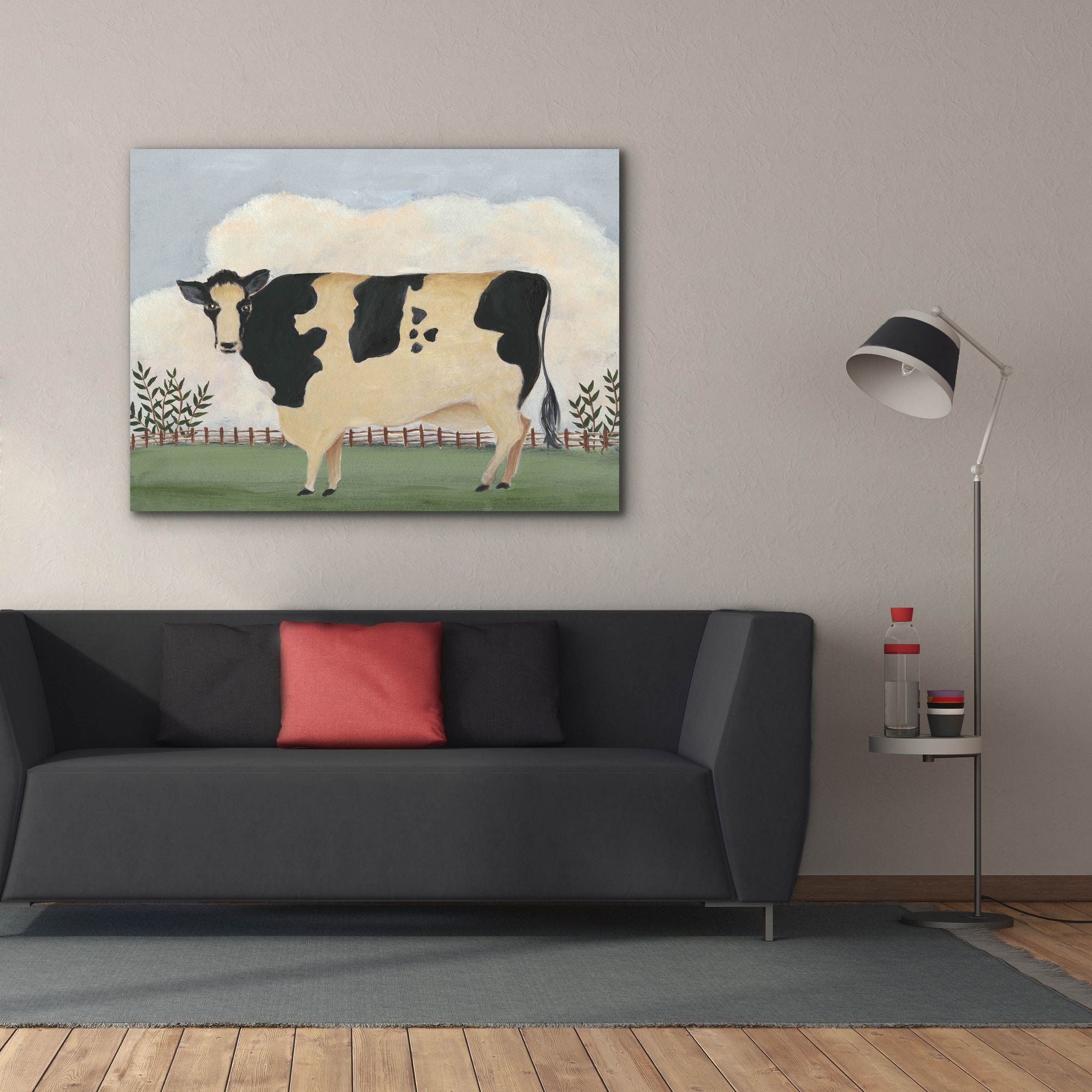 'Folk Farm II' by Regina Moore, Canvas Wall Art,54x40