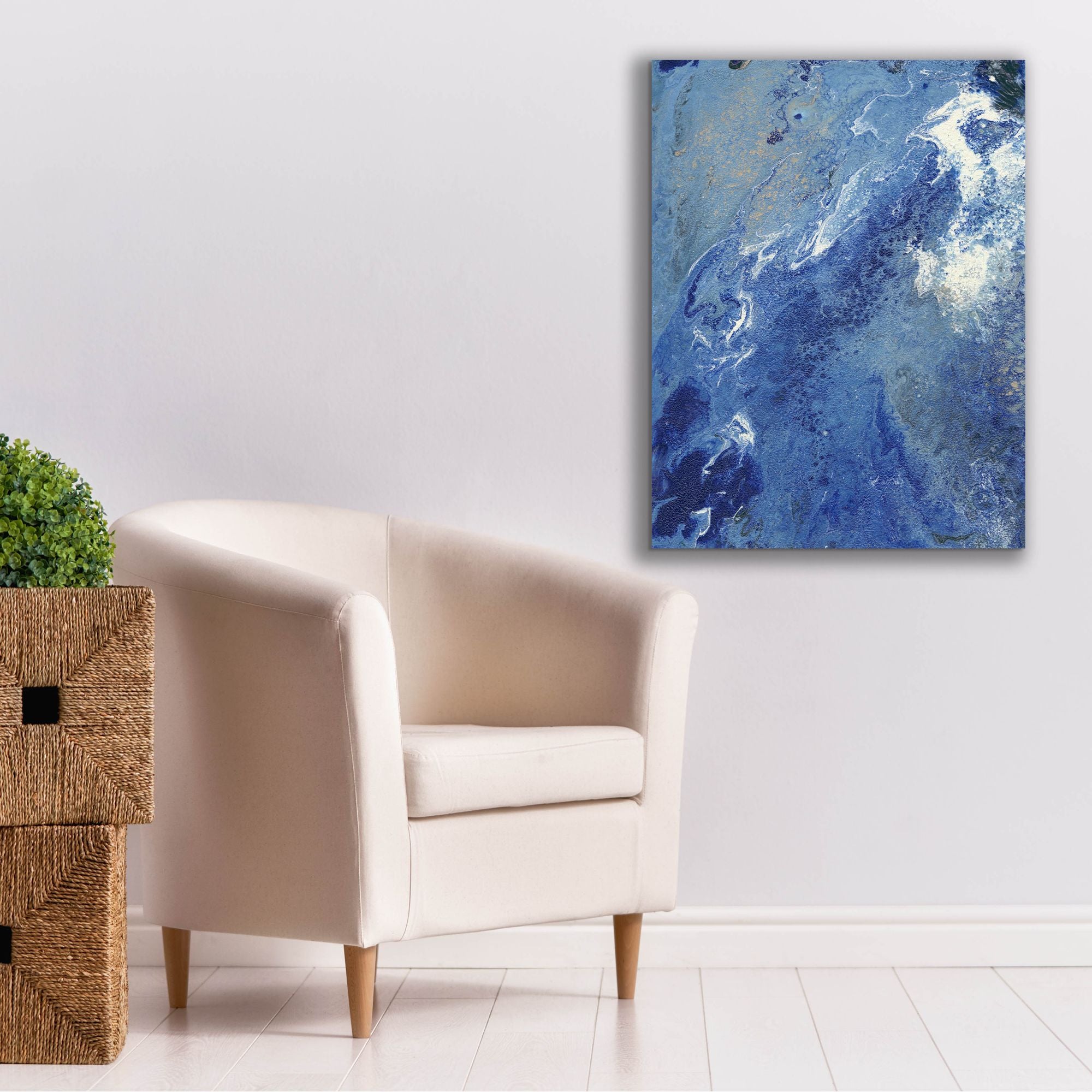 'Blue Hawaii I' by Regina Moore, Canvas Wall Art,26 x 34