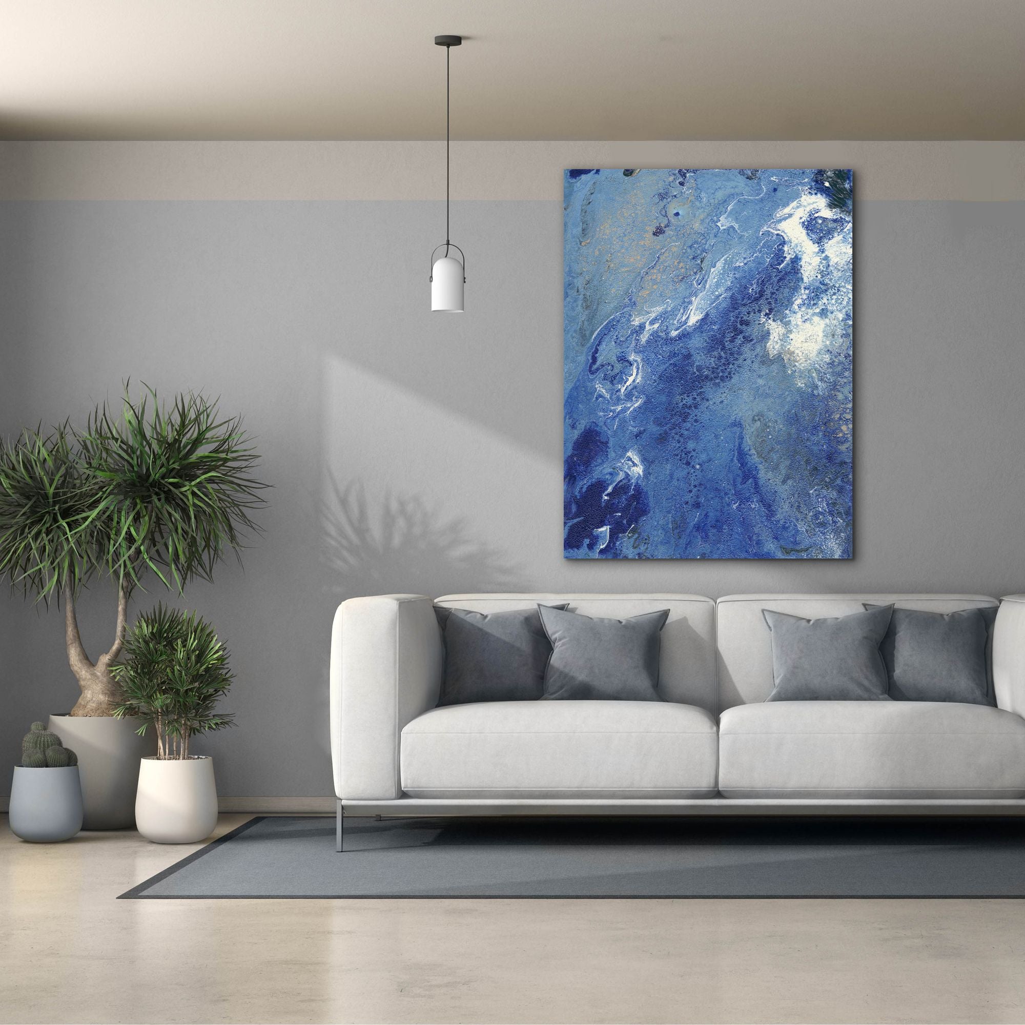 'Blue Hawaii I' by Regina Moore, Canvas Wall Art,40x54