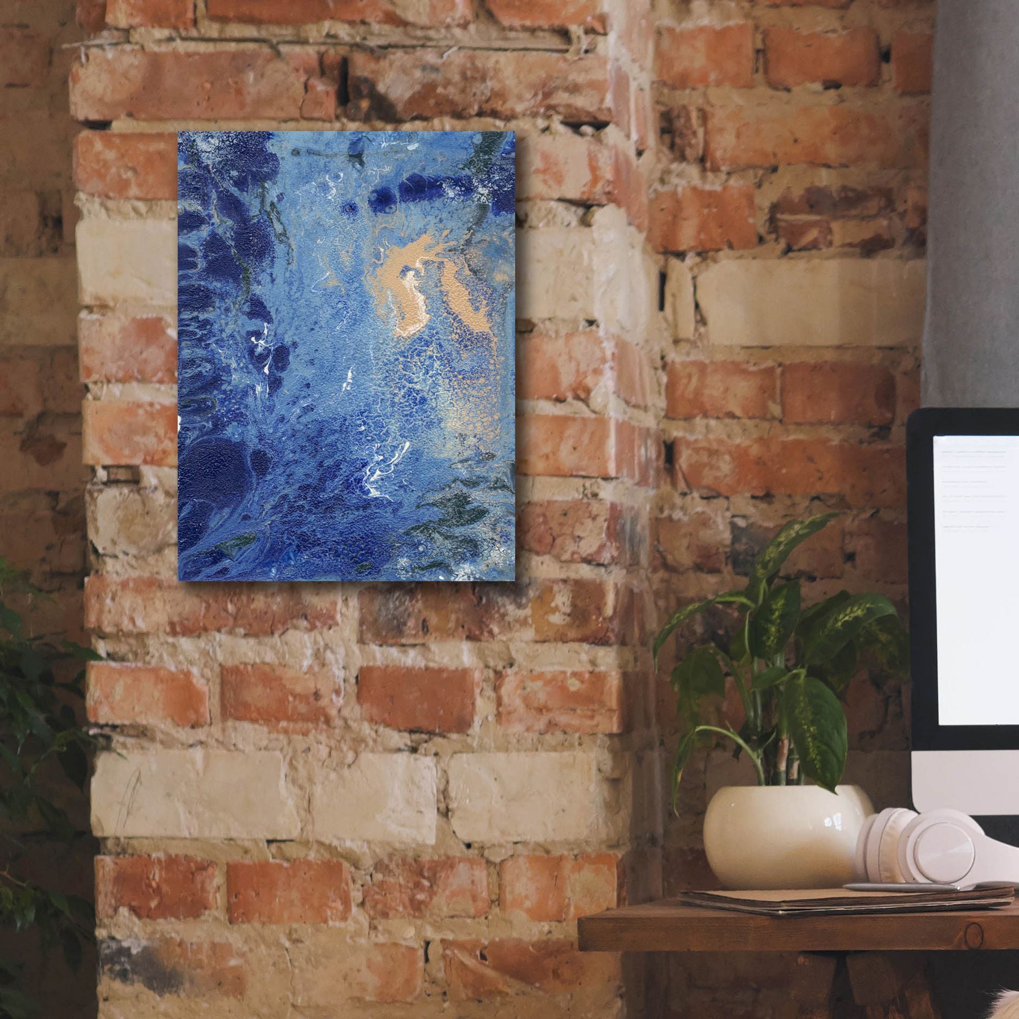 'Blue Hawaii II' by Regina Moore, Canvas Wall Art,12 x 16