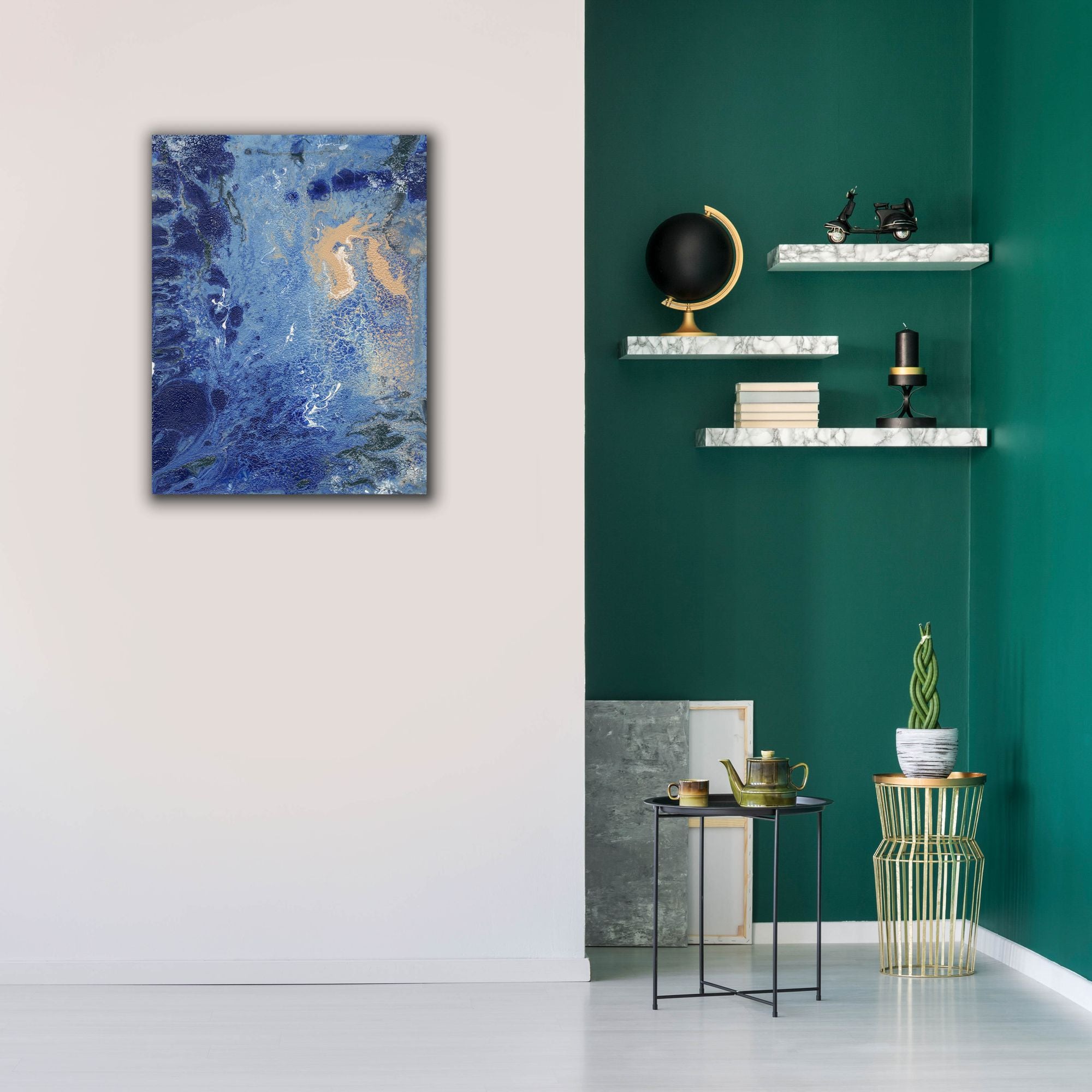 'Blue Hawaii II' by Regina Moore, Canvas Wall Art,26 x 34