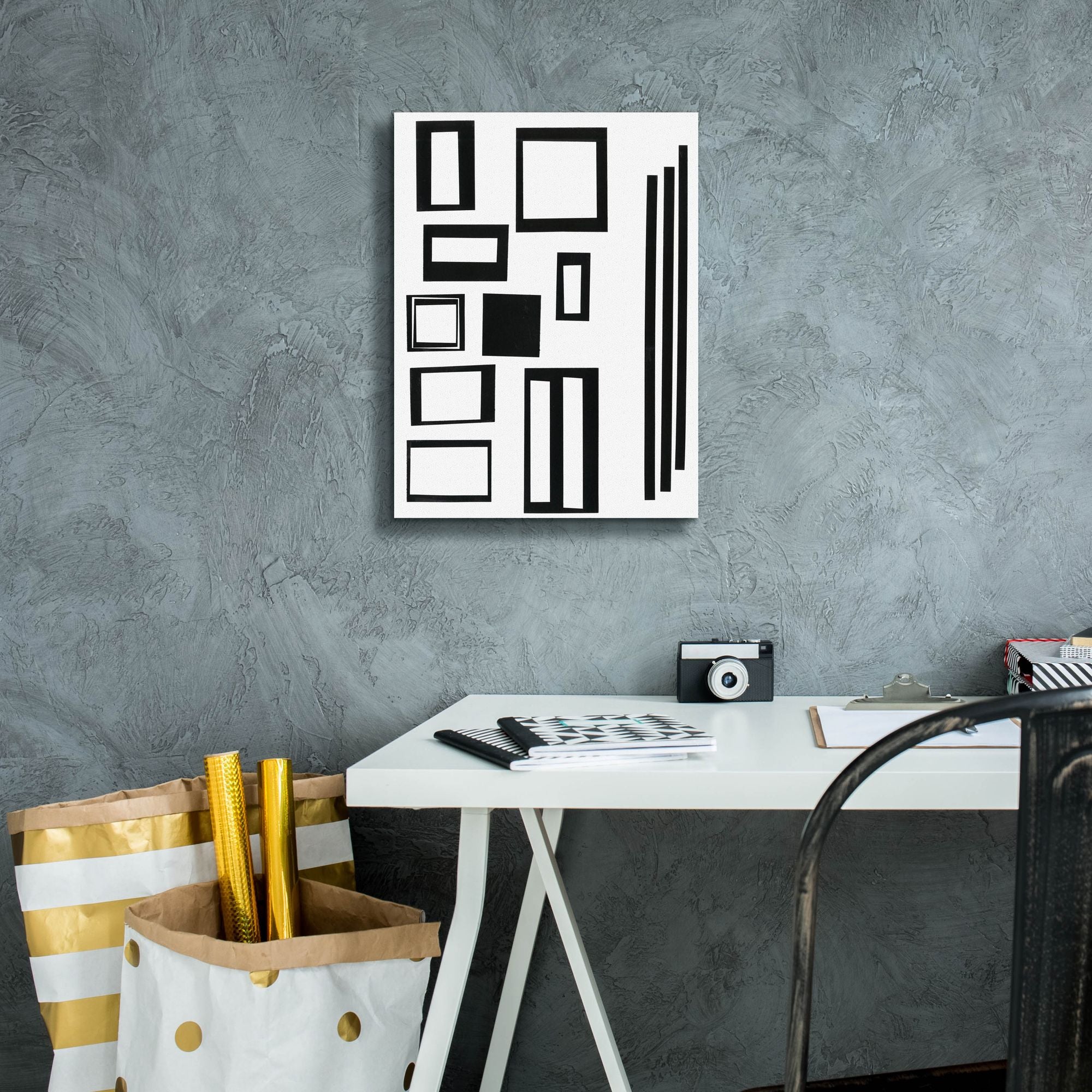 'Prestige IX' by Regina Moore, Canvas Wall Art,12 x 16