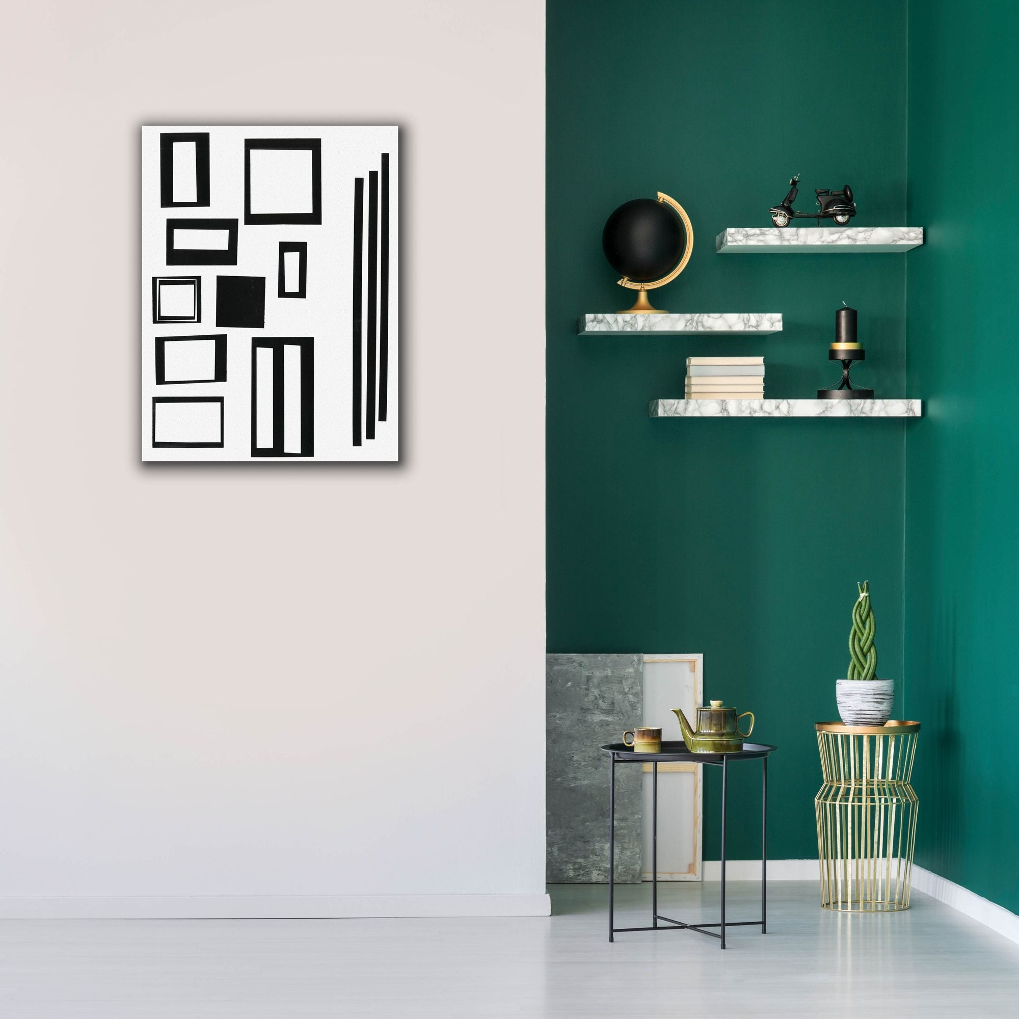 'Prestige IX' by Regina Moore, Canvas Wall Art,26 x 34