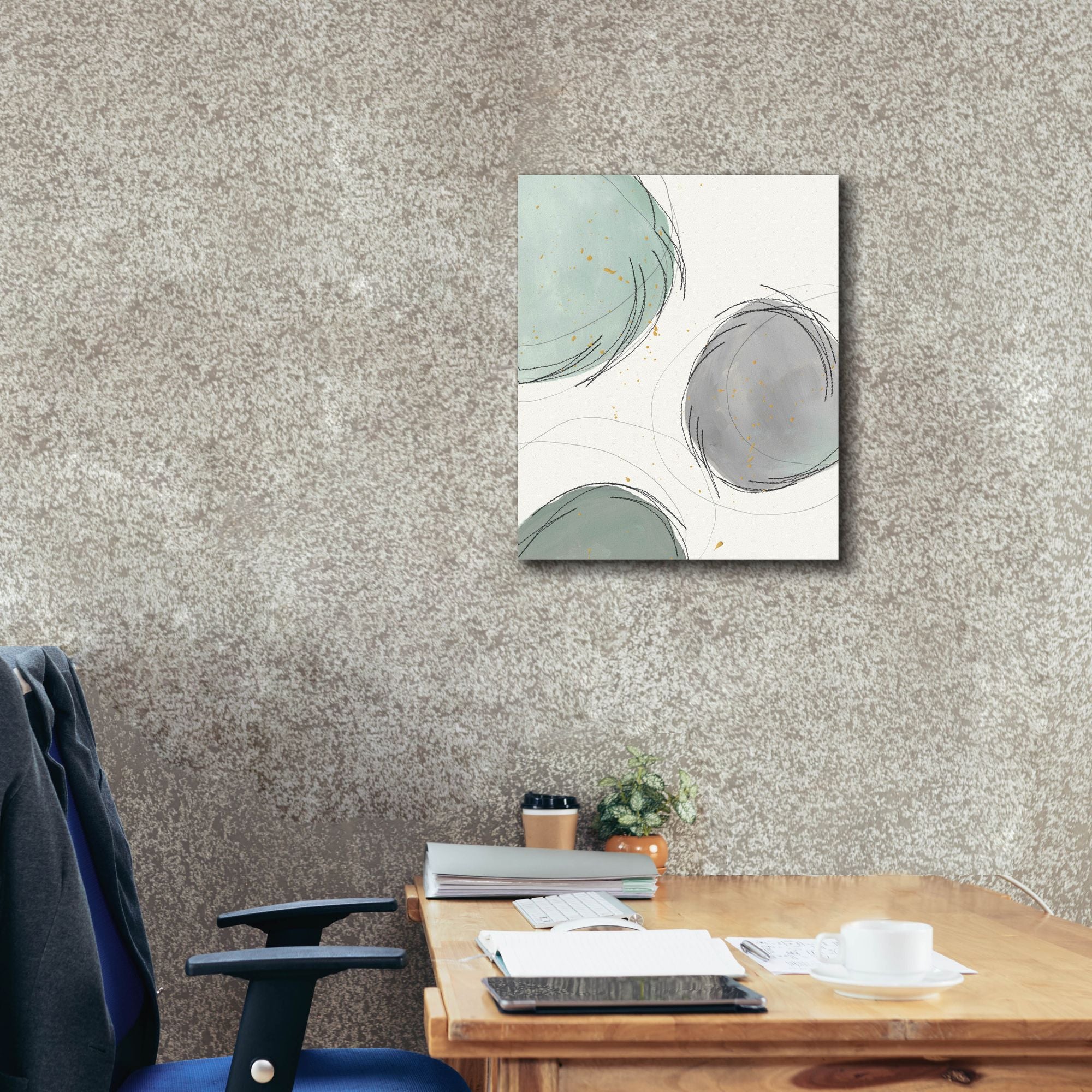 'Encircled Orbits I' by Regina Moore, Canvas Wall Art,20 x 24