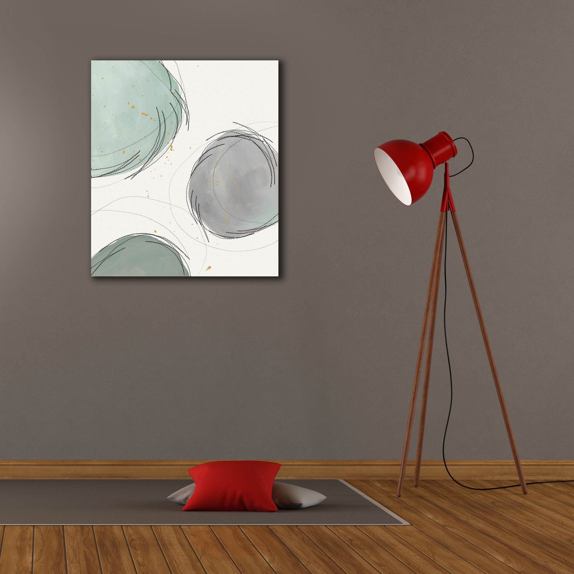 'Encircled Orbits I' by Regina Moore, Canvas Wall Art,26x30