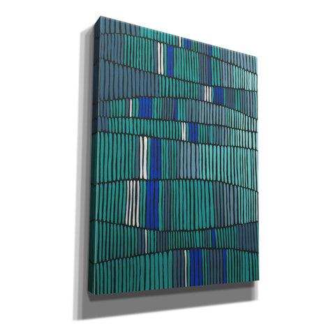 Image of 'Teal Tribal I' by Regina Moore, Canvas Wall Art