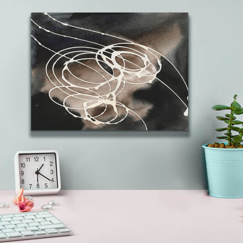 Image of 'Midnight Swirl I' by Regina Moore, Canvas Wall Art,16 x 12