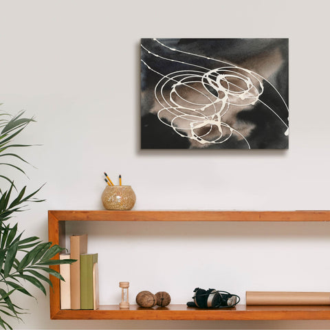 Image of 'Midnight Swirl I' by Regina Moore, Canvas Wall Art,16 x 12