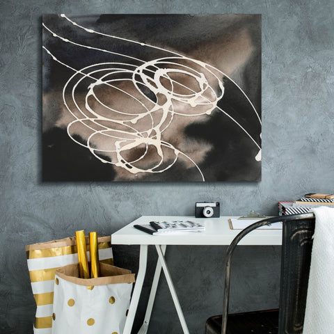 Image of 'Midnight Swirl I' by Regina Moore, Canvas Wall Art,34 x 26