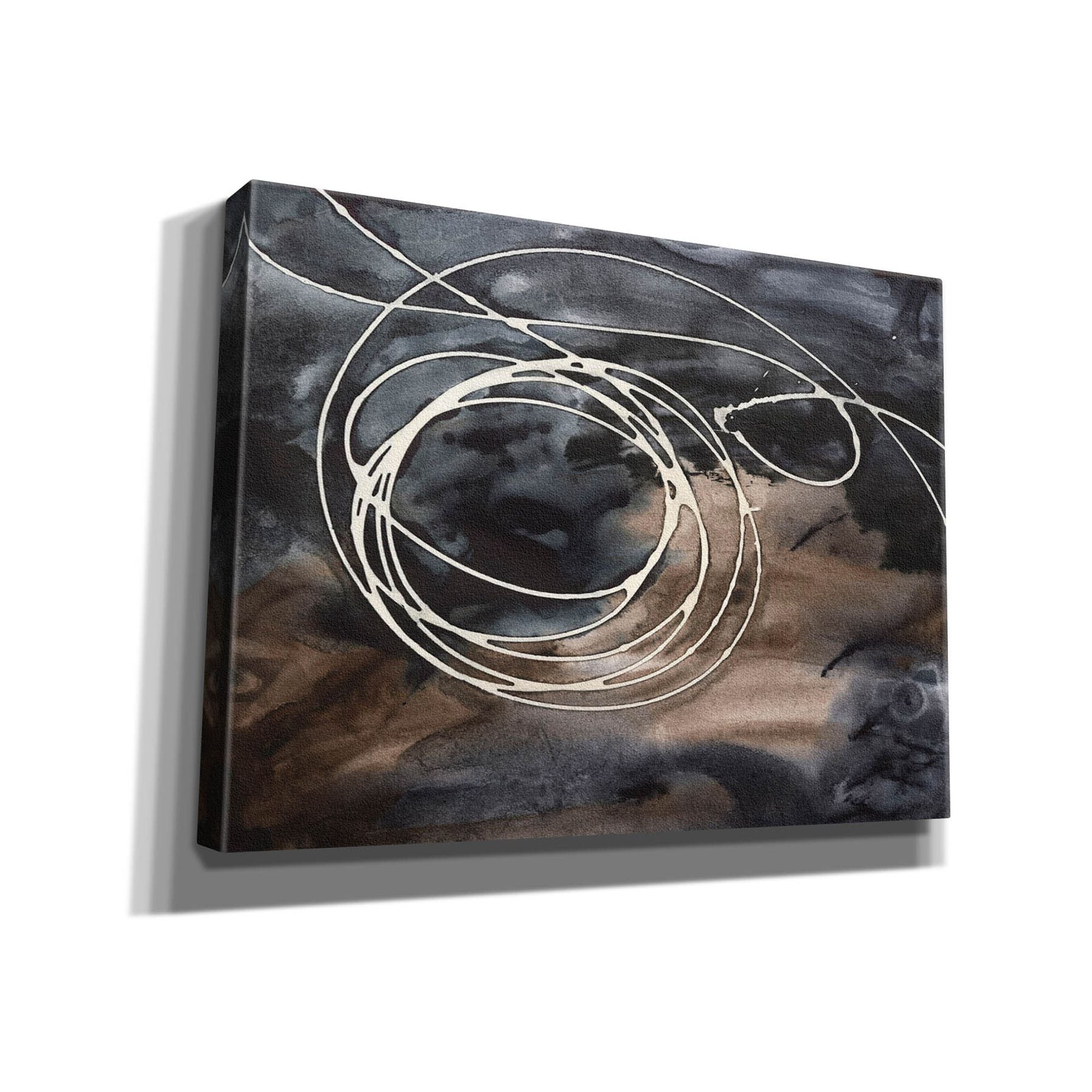 'Midnight Swirl II' by Regina Moore, Canvas Wall Art