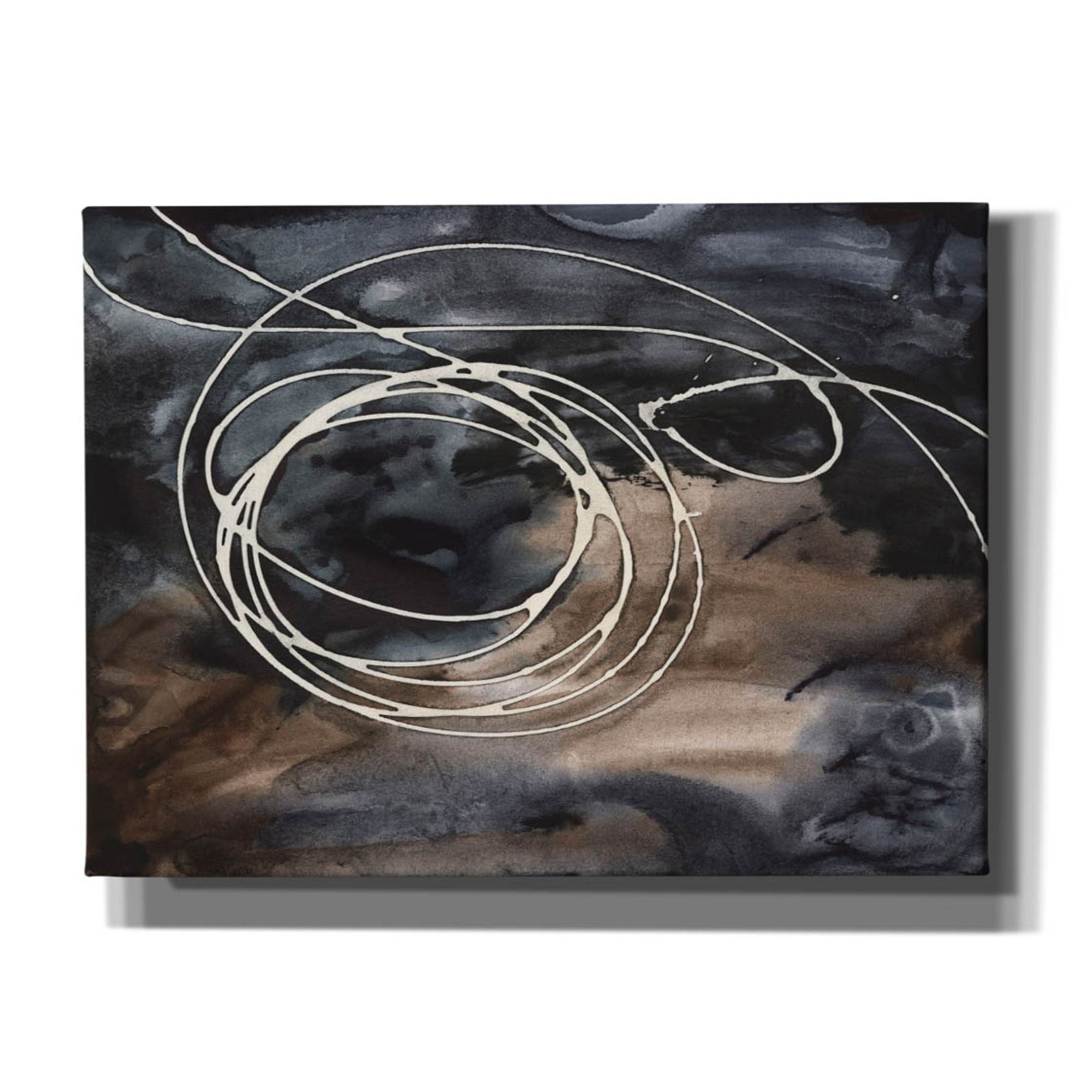 'Midnight Swirl II' by Regina Moore, Canvas Wall Art