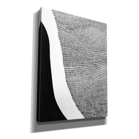 Image of 'Black & White Abstract I' by Regina Moore, Canvas Wall Art