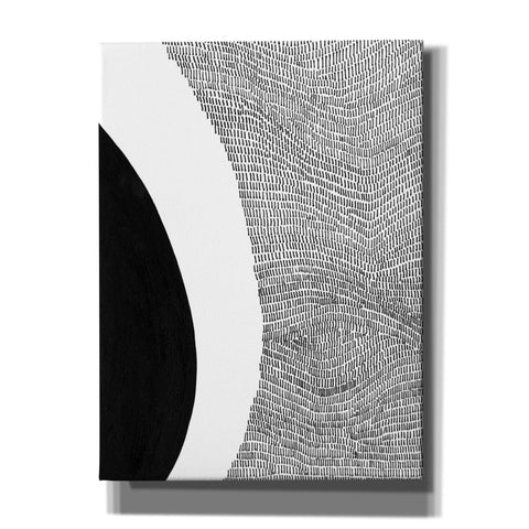 Image of 'Black & White Abstract II' by Regina Moore, Canvas Wall Art