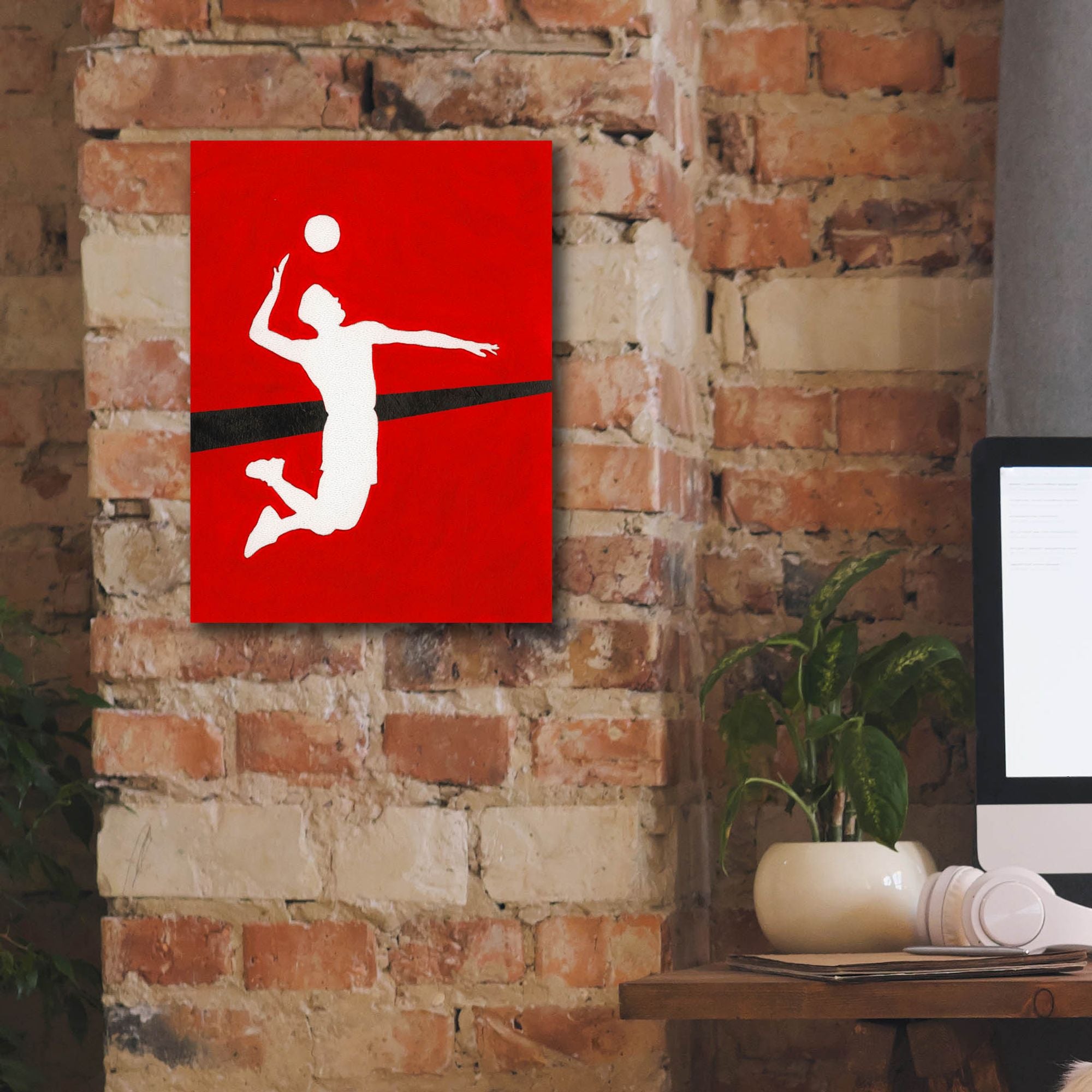 'It's All About the Game XIII' by Regina Moore, Canvas Wall Art,12 x 16