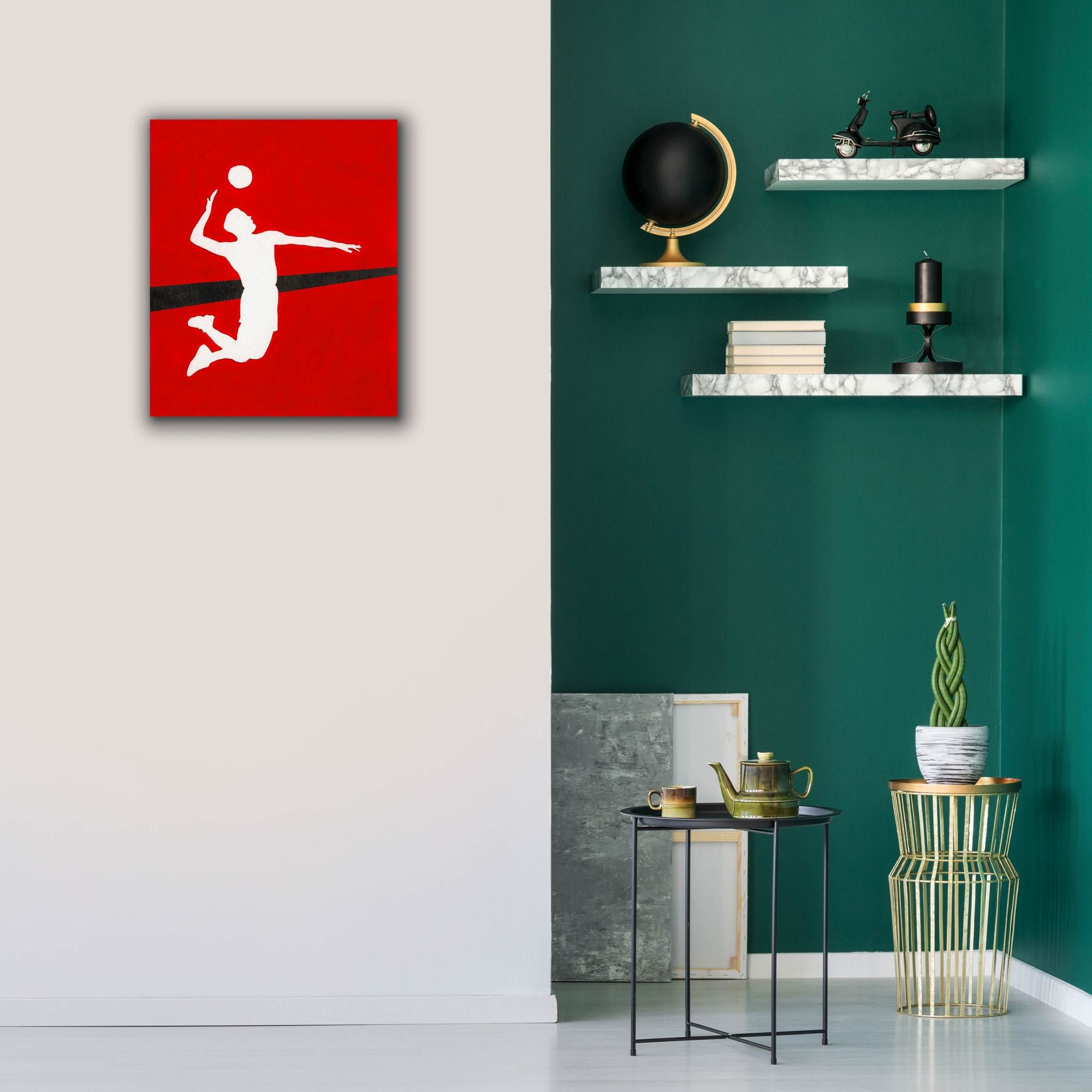 'It's All About the Game XIII' by Regina Moore, Canvas Wall Art,20 x 24