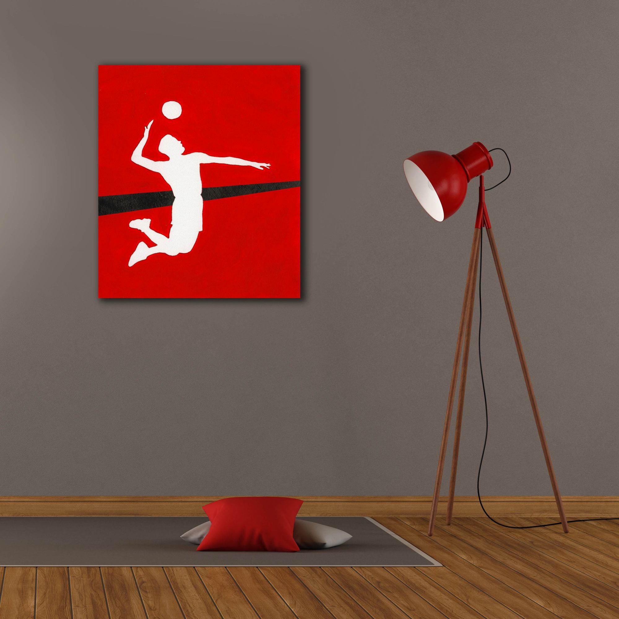 'It's All About the Game XIII' by Regina Moore, Canvas Wall Art,26x30