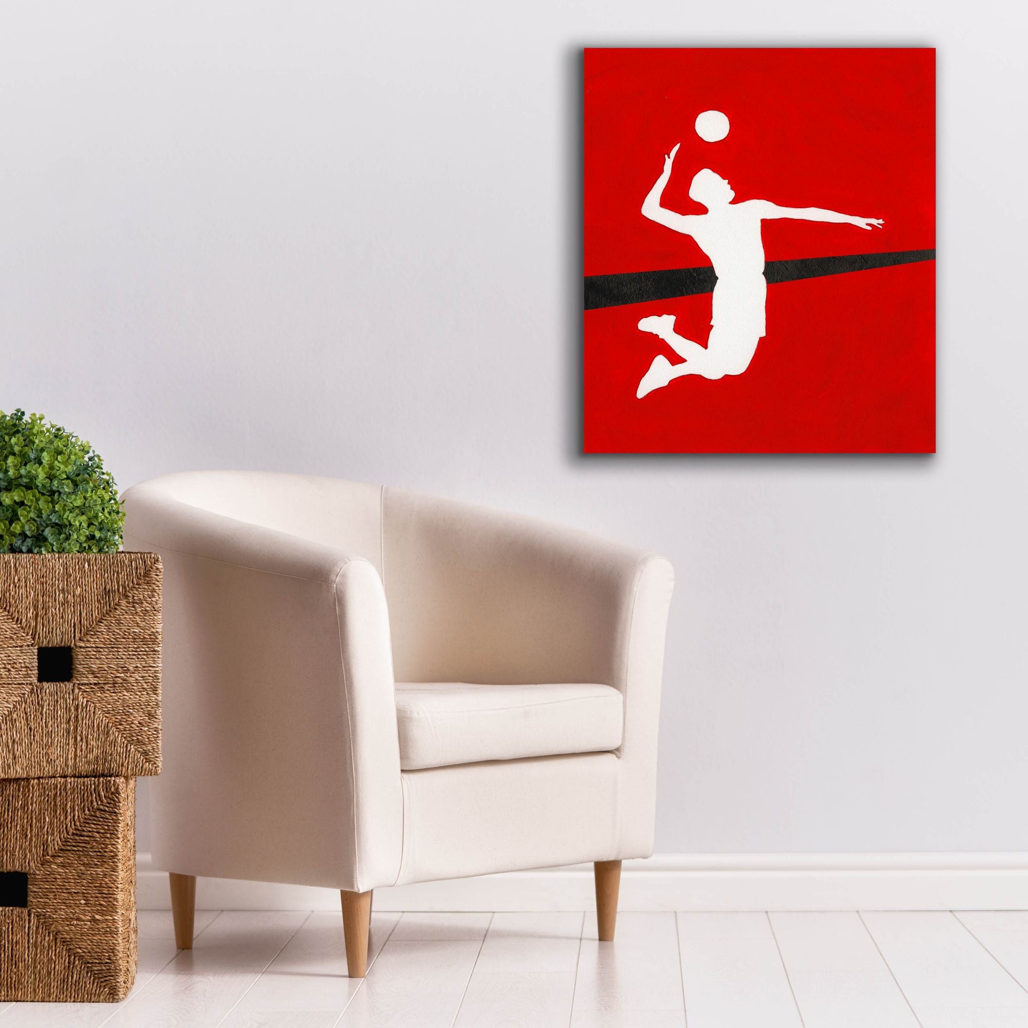 'It's All About the Game XIII' by Regina Moore, Canvas Wall Art,26x30