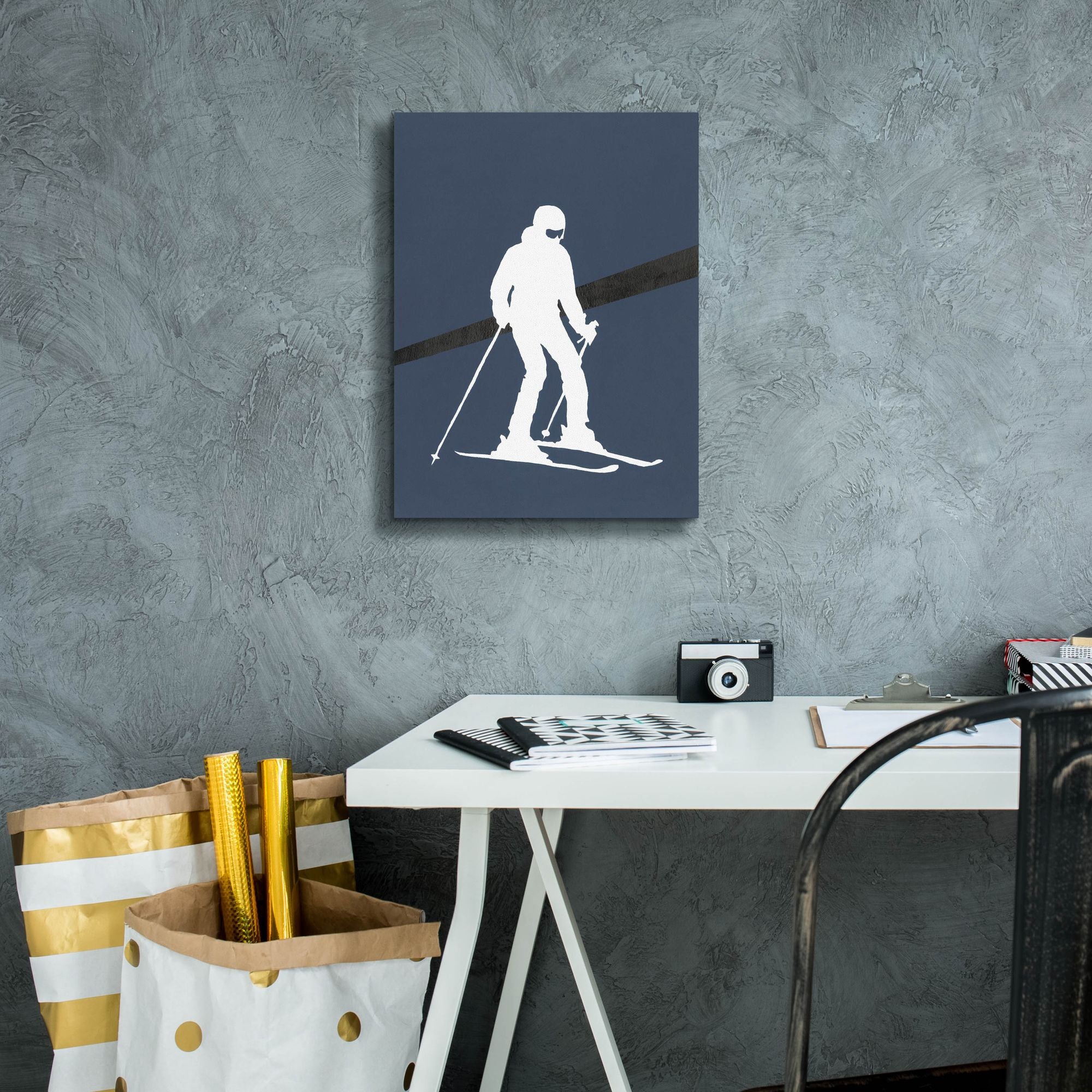 'It's All About the Game XIV' by Regina Moore, Canvas Wall Art,12 x 16