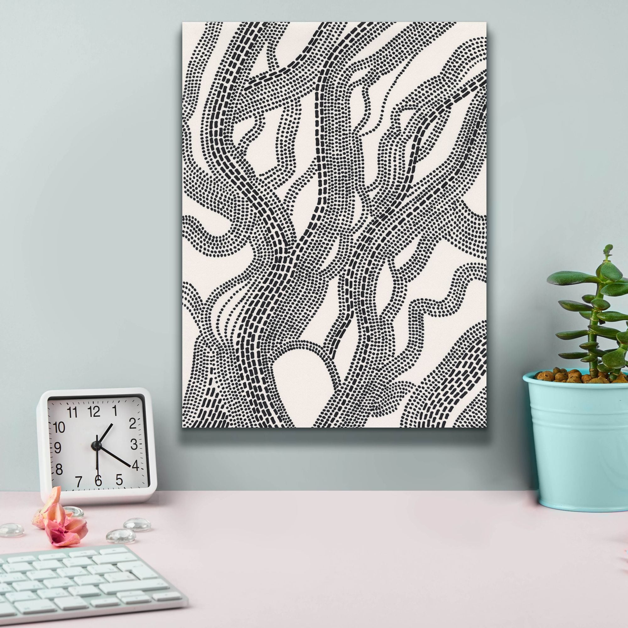 'Dots and Dashes I' by Regina Moore, Canvas Wall Art,12 x 16