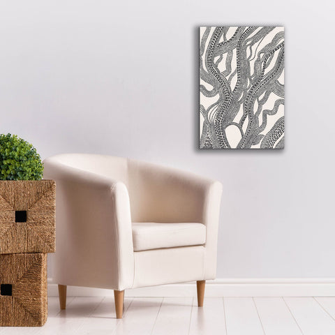 Image of 'Dots and Dashes I' by Regina Moore, Canvas Wall Art,18 x 26